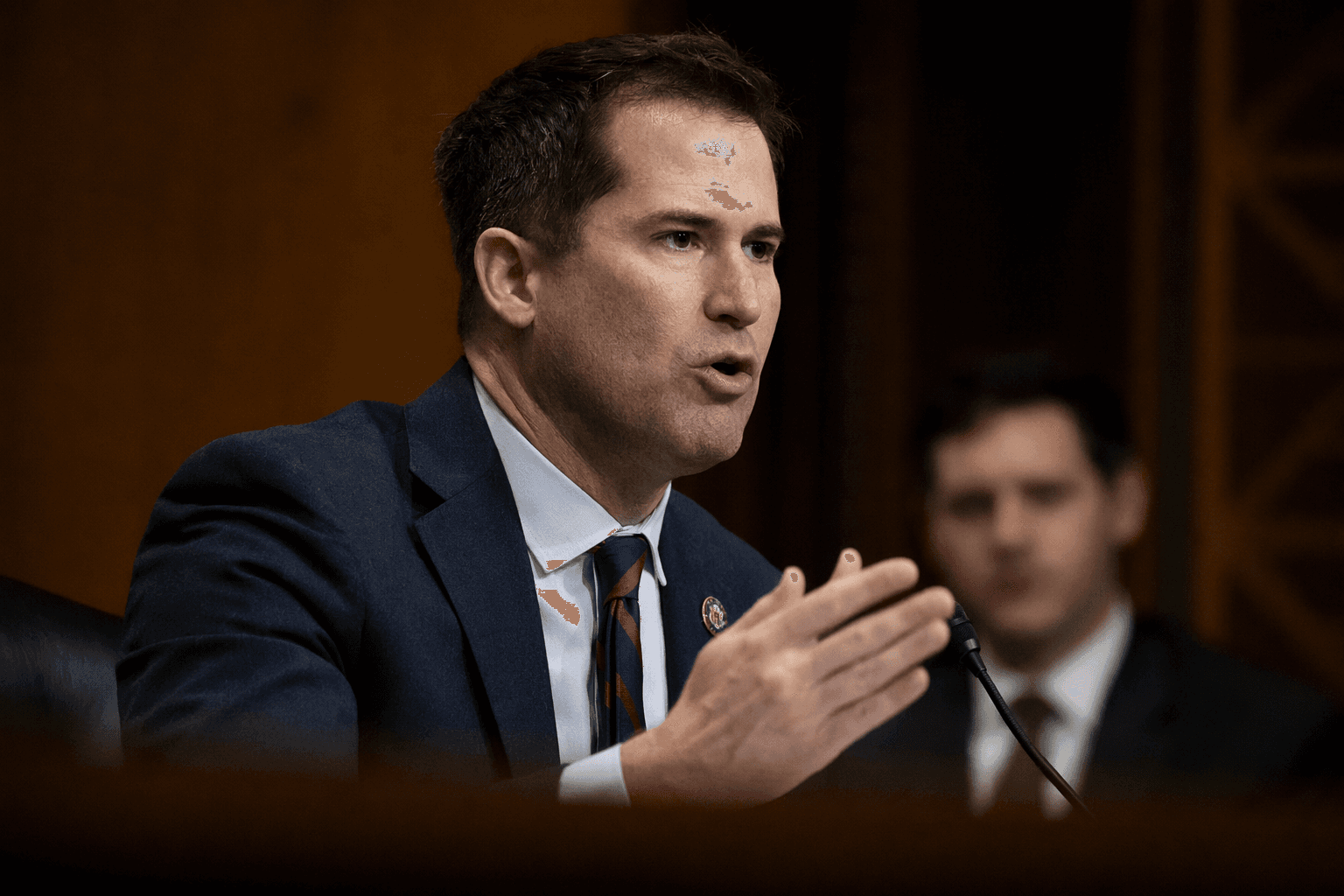 Moulton challenges Hegseth on Iran war, demands public Pentagon hearing