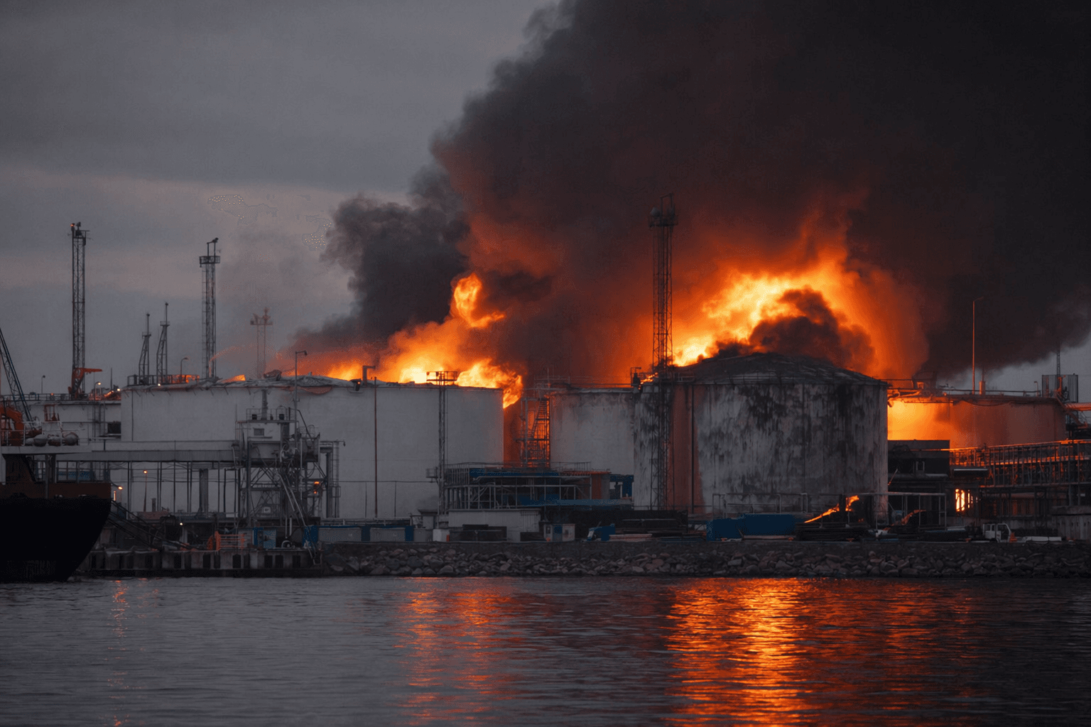 Ukraine Strikes Russian Baltic Oil Hub, Damages Primorsk Loading Infrastructure