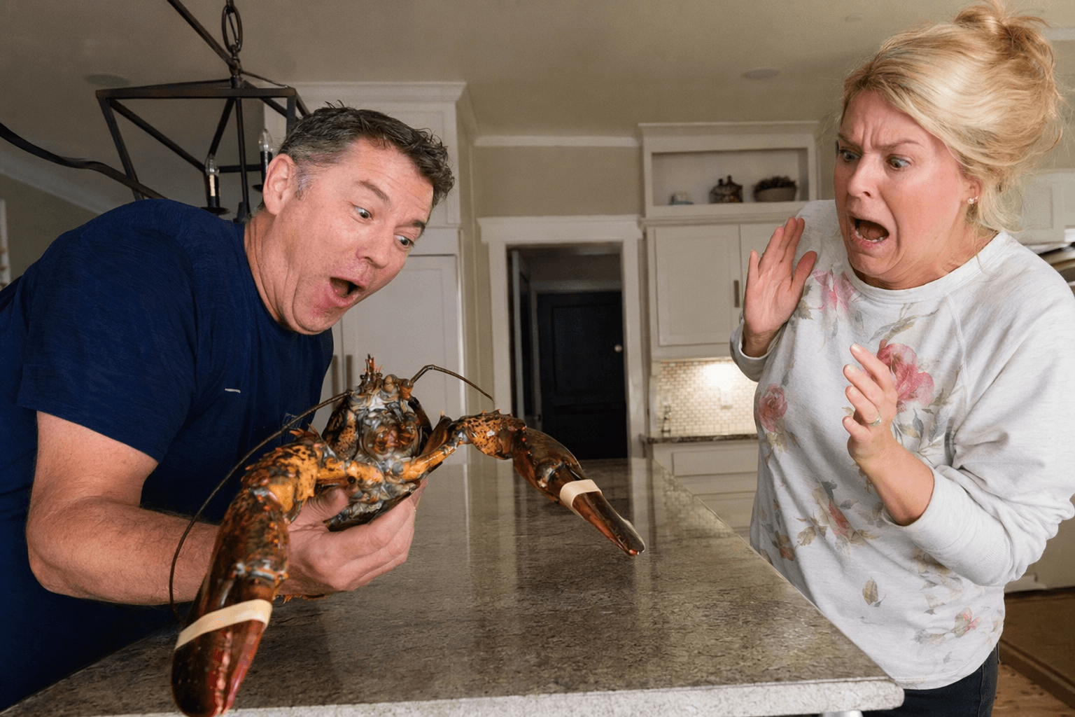 Virginia Couple’s Annual Lobster Day Prank Goes Viral, 2.8 Million Views