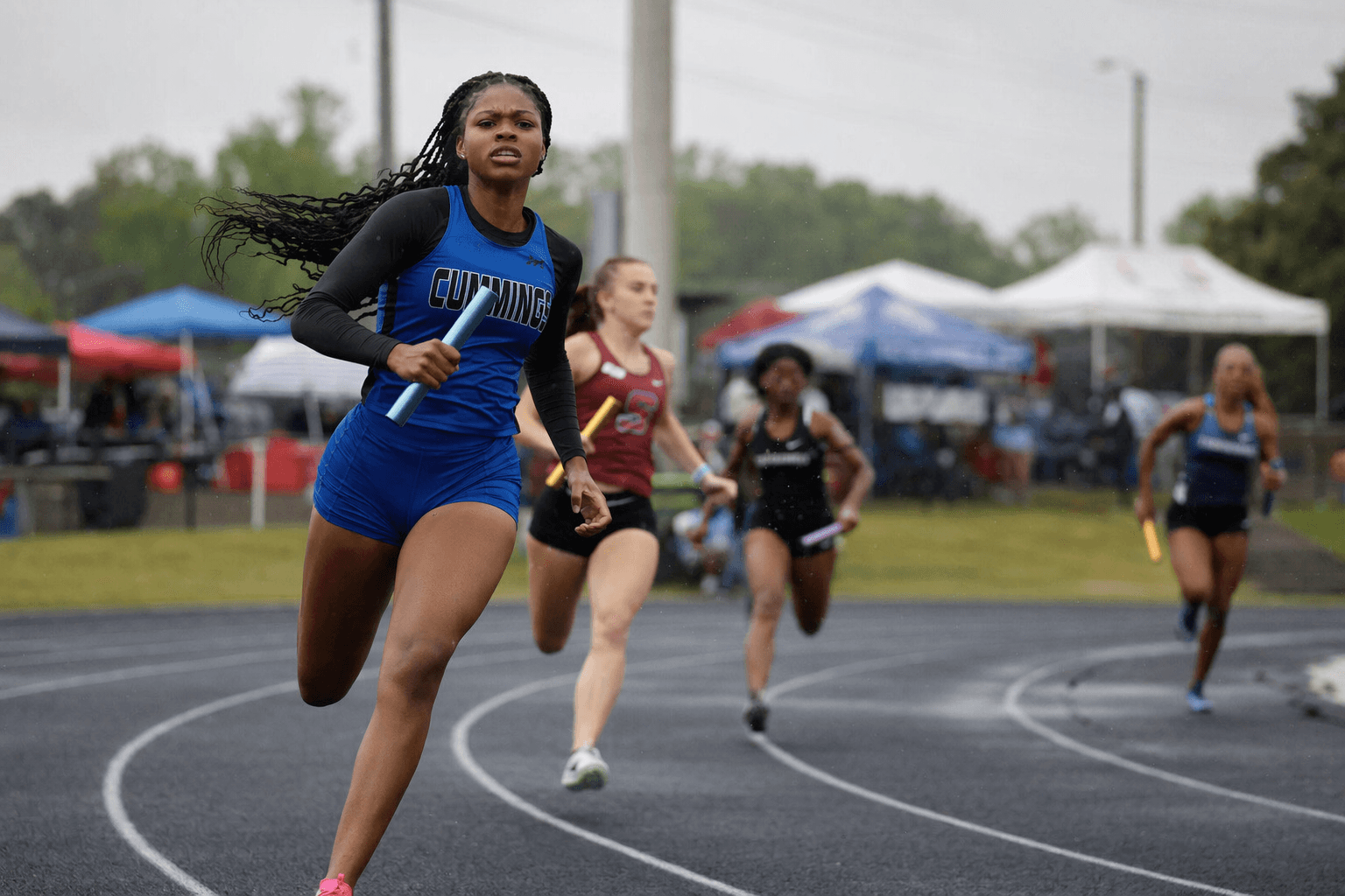 Cummings girls, Southeast Alamance boys win Mid-Carolina track titles
