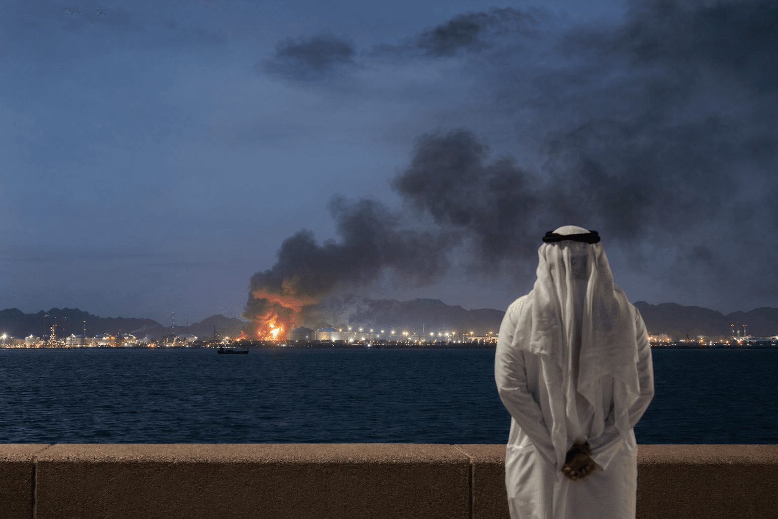 Drone and missile attacks hit Gulf as U.S.-Iran cease-fire strains