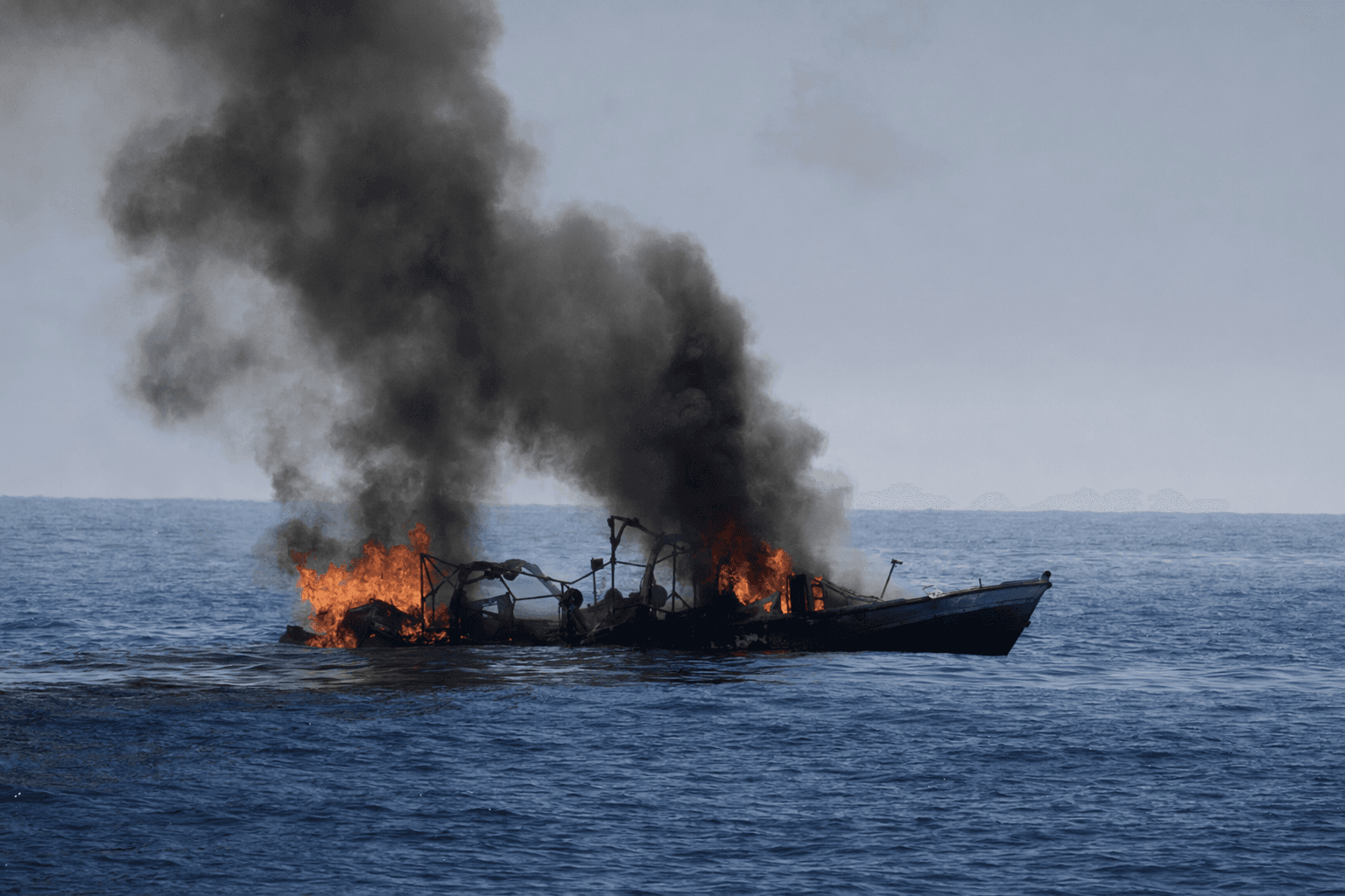U.S. destroys six Iranian boats in Strait of Hormuz clash