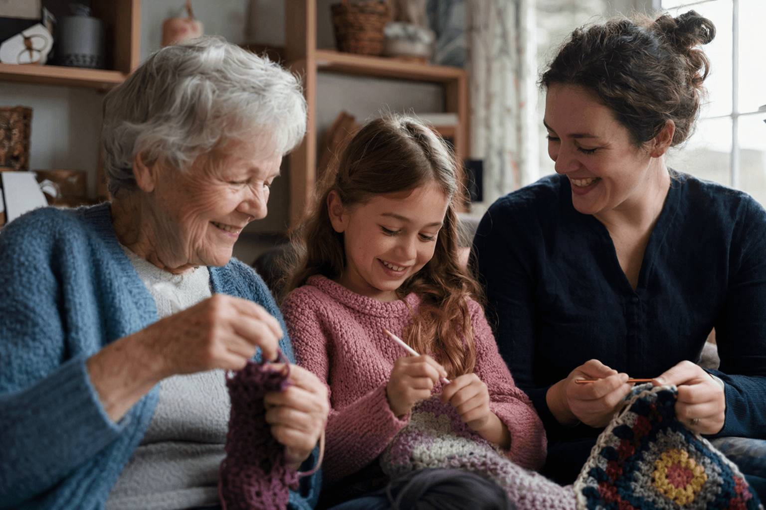 Crochet Bridges Generations as Craft Resurgence Spans Ages