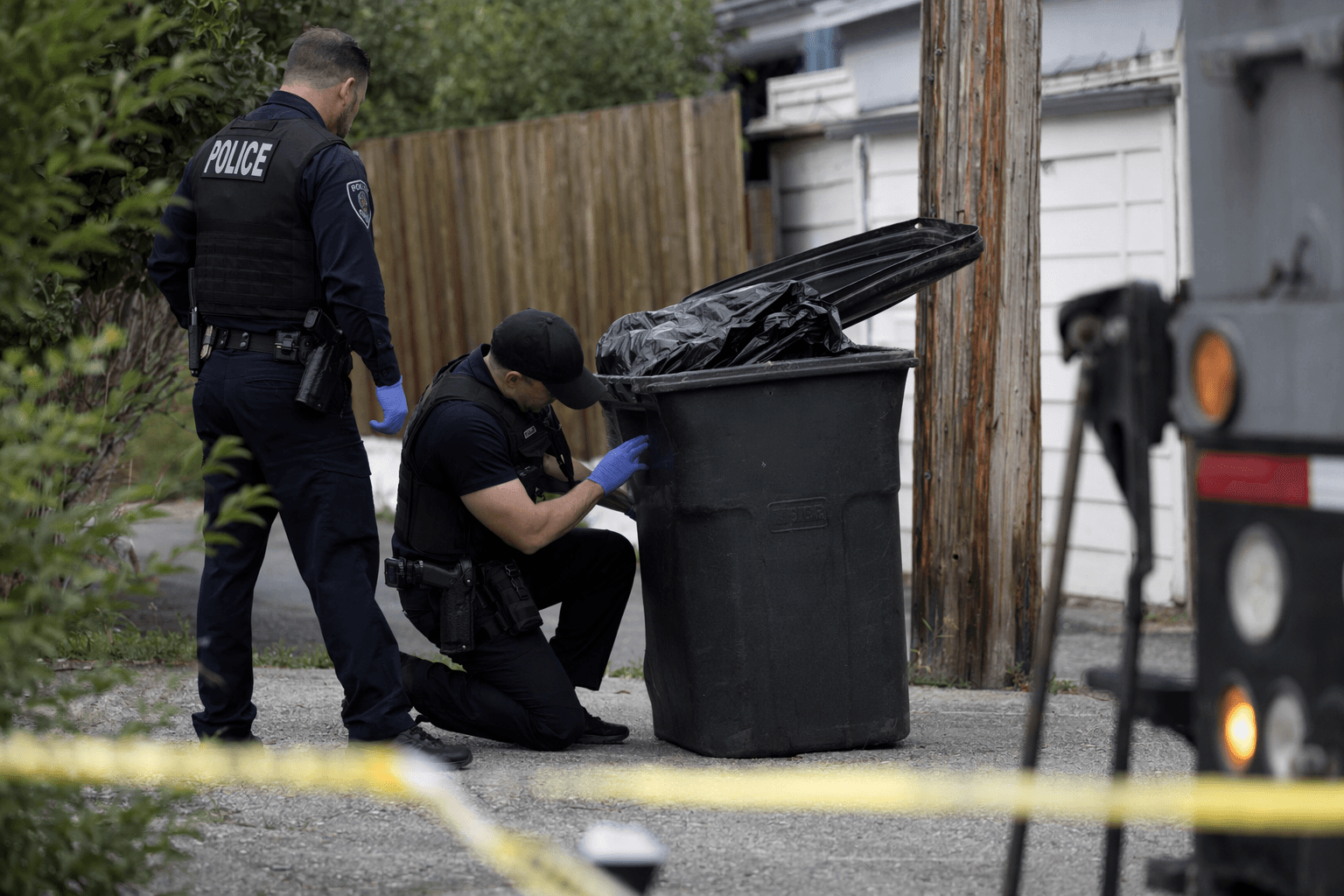 Marysville police investigate suspicious death after body found in yard waste bin