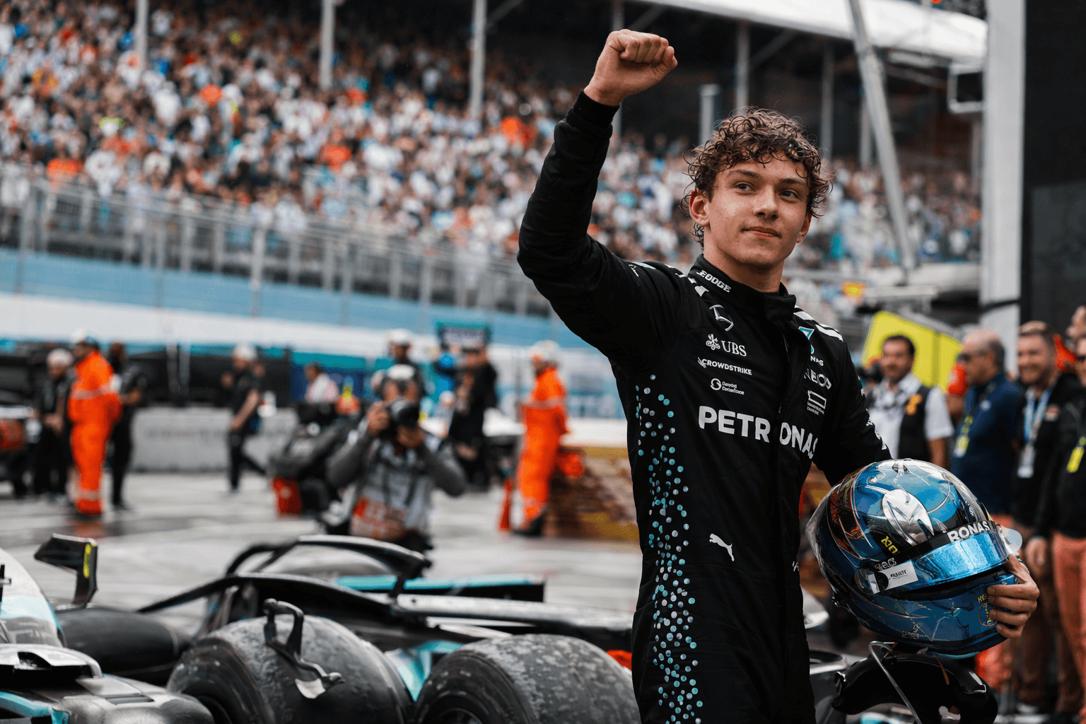 Antonelli’s stunning Miami win puts Mercedes title hopes in new focus