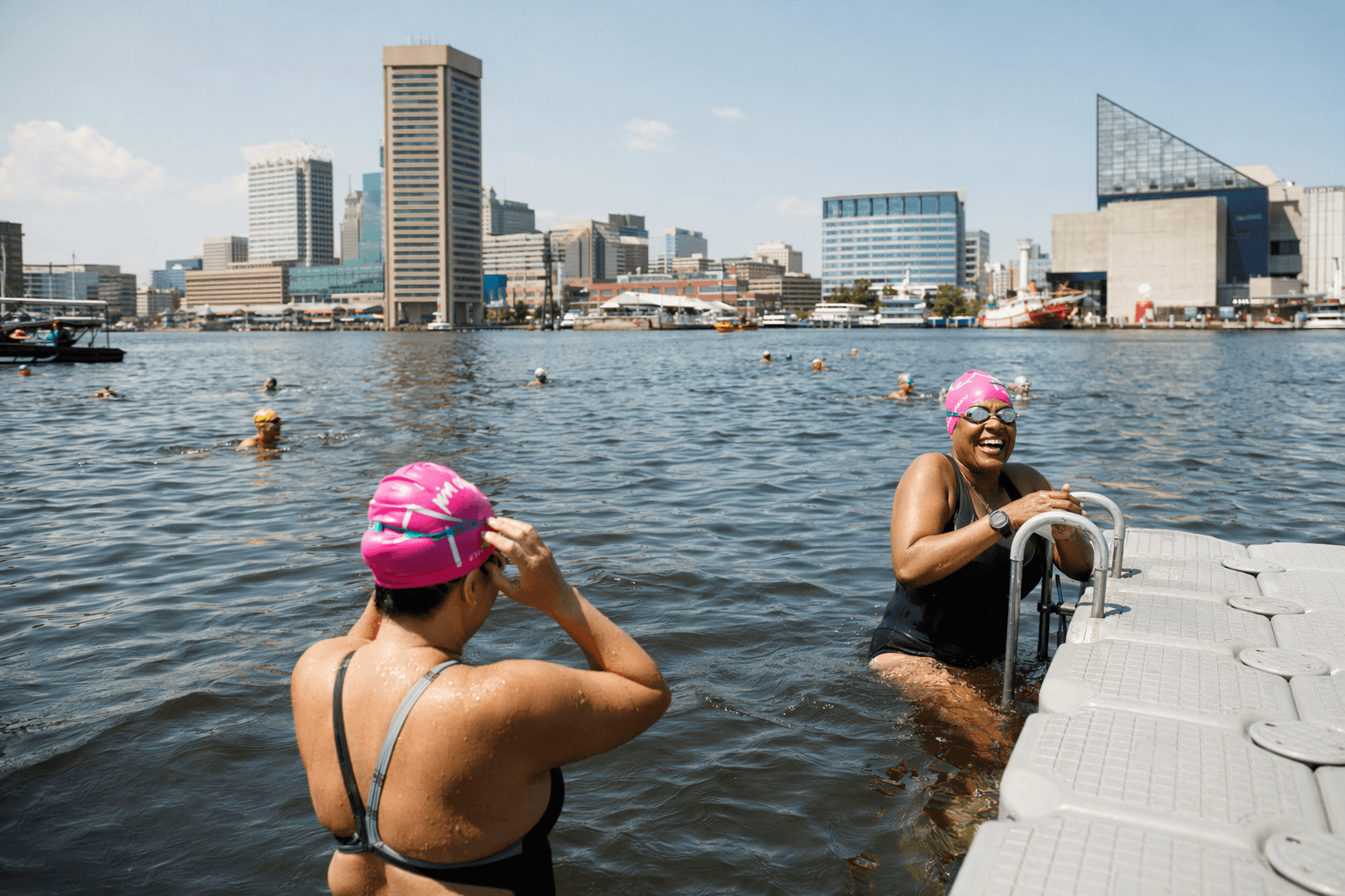 Baltimore’s Harbor Splash returns as pop-up swim series this summer