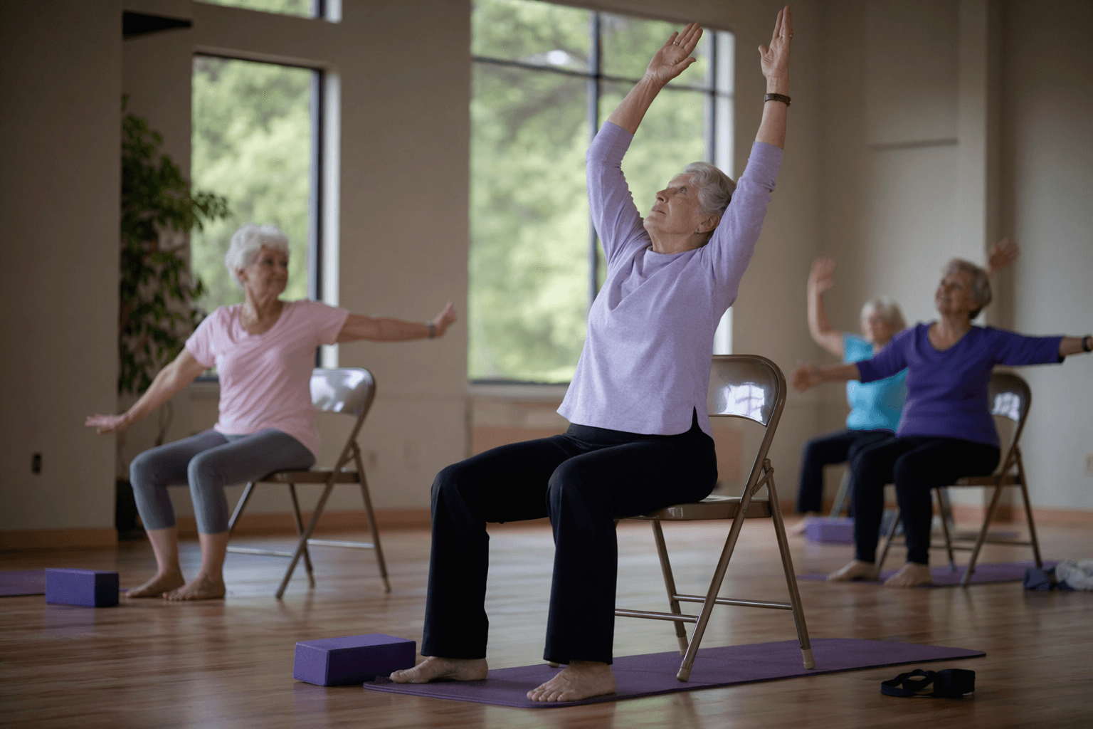 Sussex County offers chair yoga session in Lafayette Township, reservations required