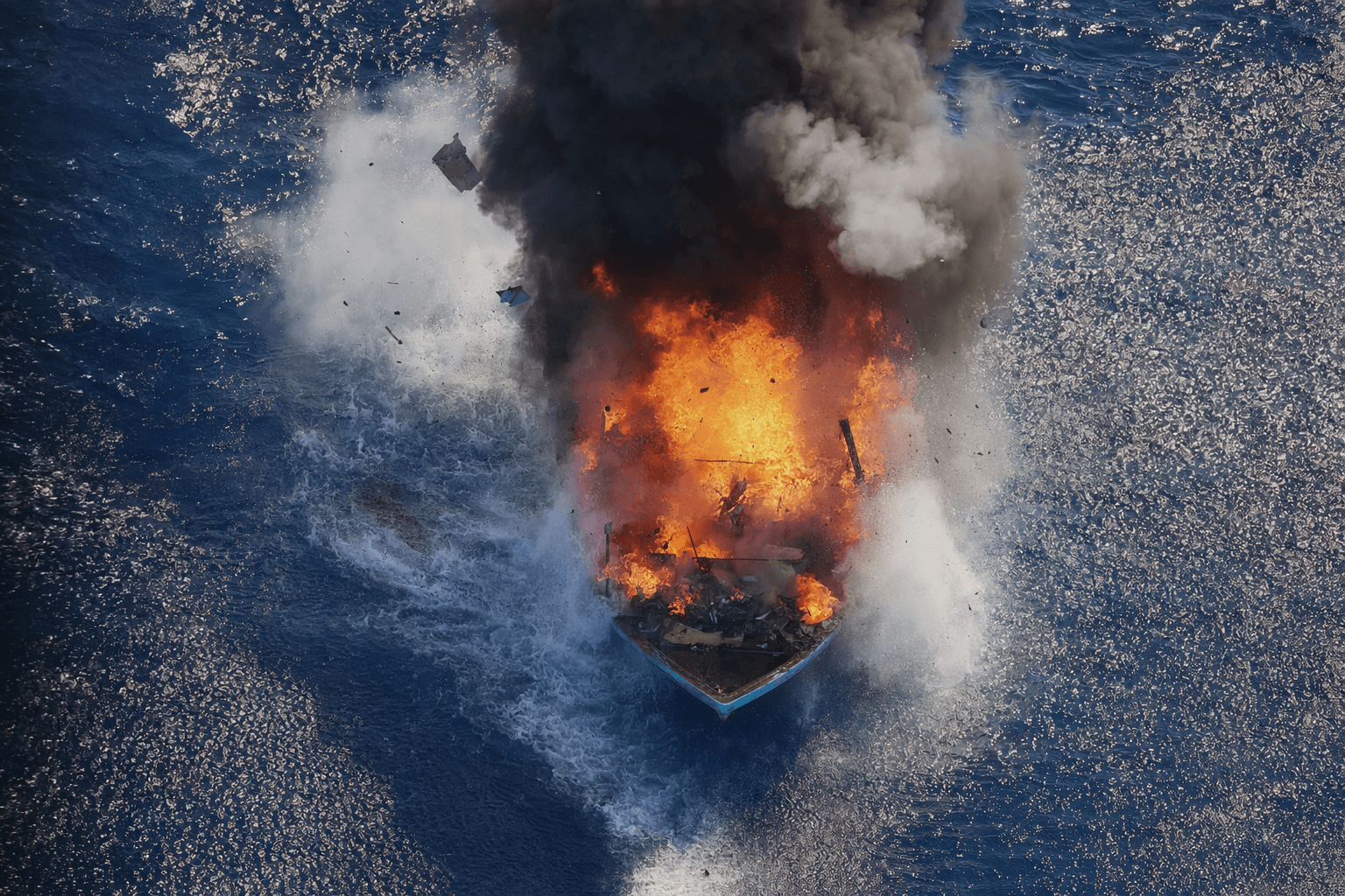 U.S. strikes alleged drug boat in Caribbean, killing two people