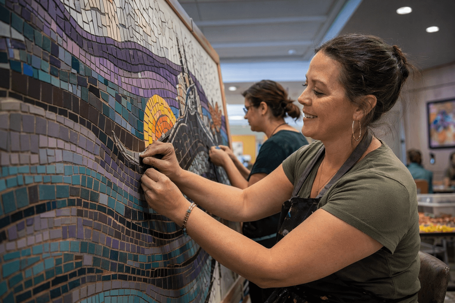 Los Alamos invites public to help build Justice Center mosaic