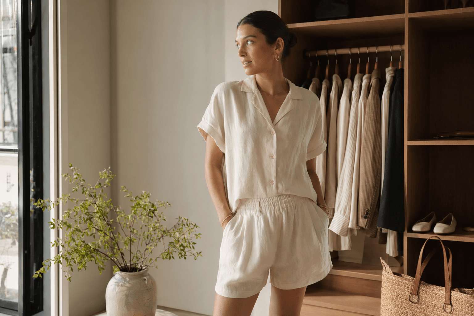 Late-Spring Capsule Wardrobes, Editors Love Breezy Sets and Polished Flats