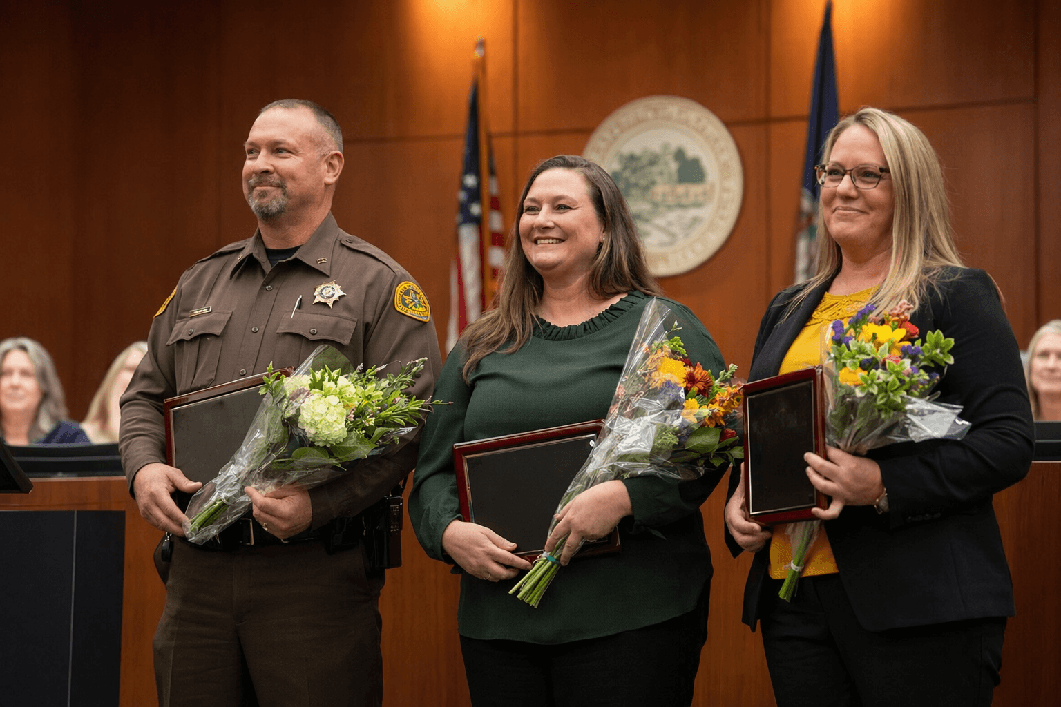 Goochland honors three employees for service, selflessness, community impact