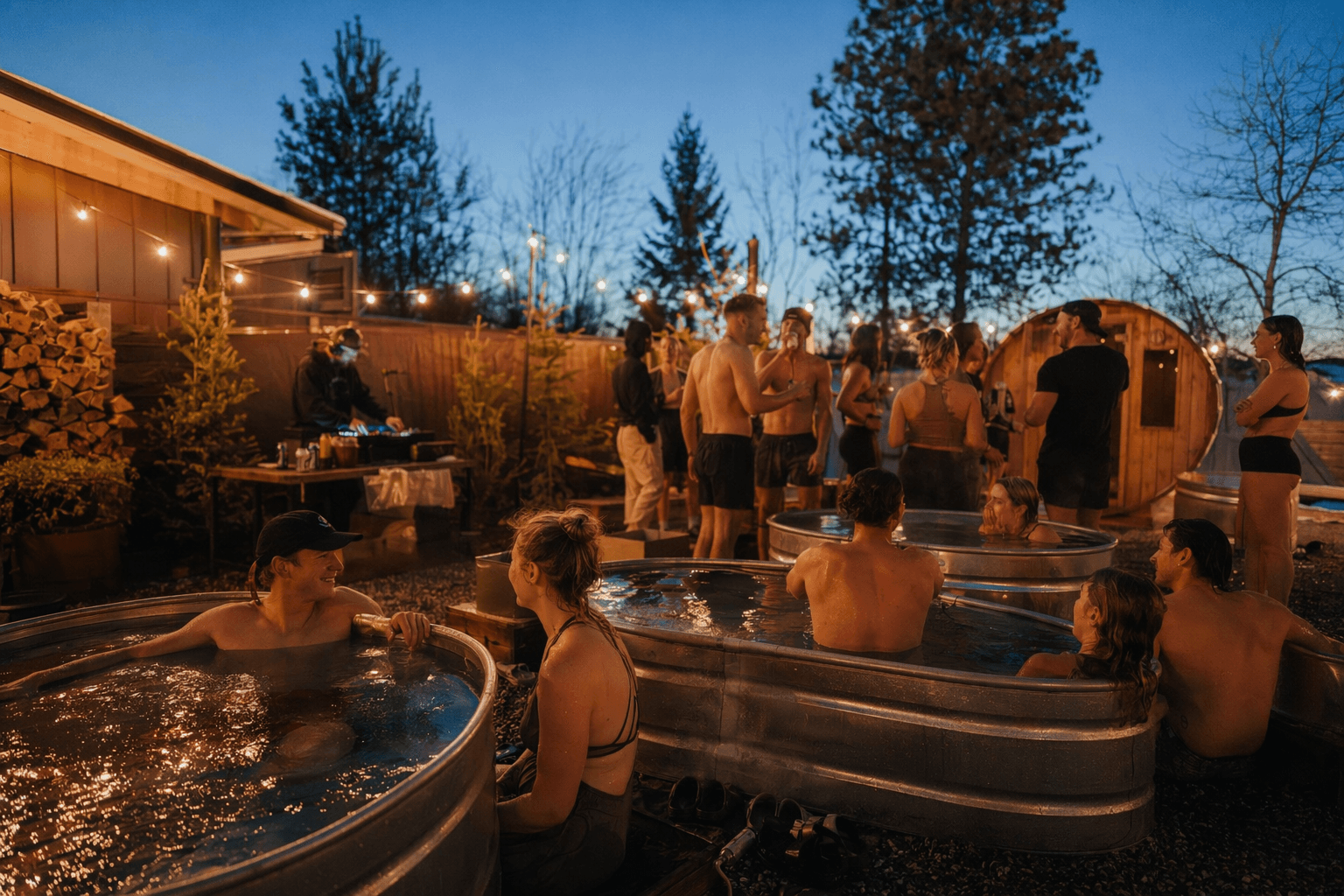 Canadian Sauna Raves Turn Cold Plunges Into Social Nightlife