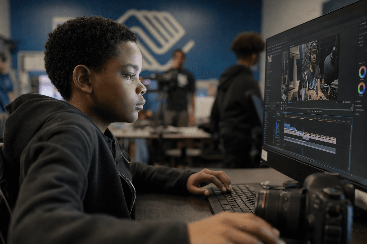 A.G. Gaston Boys & Girls Club links STEM learning to screen creativity