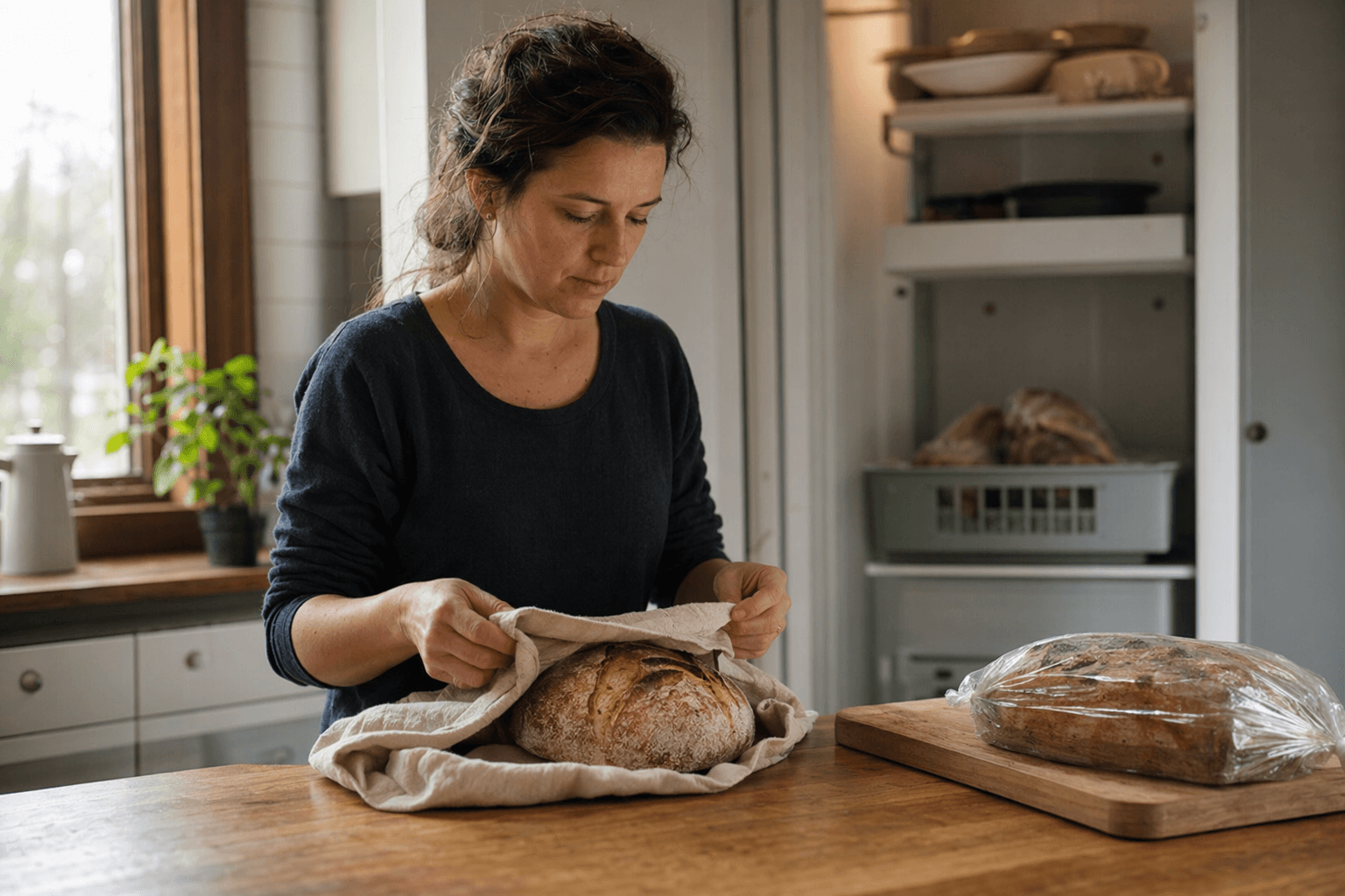 How to store sourdough so it stays fresh for days