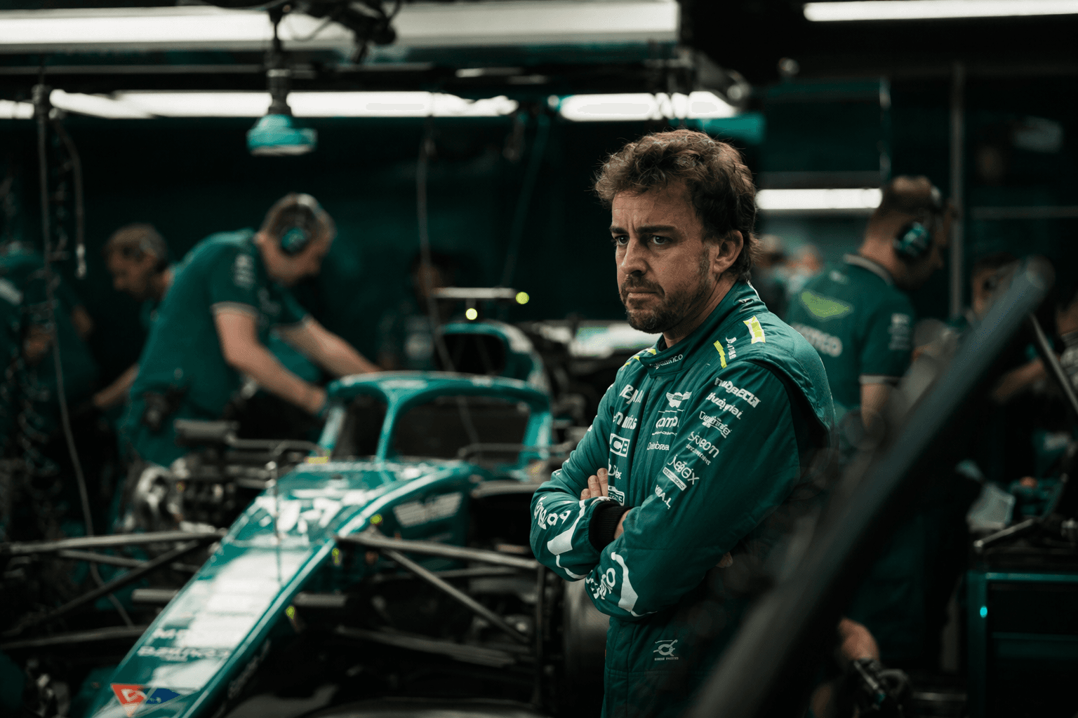 Alonso says Aston Martin unlikely to improve until Formula One's second half