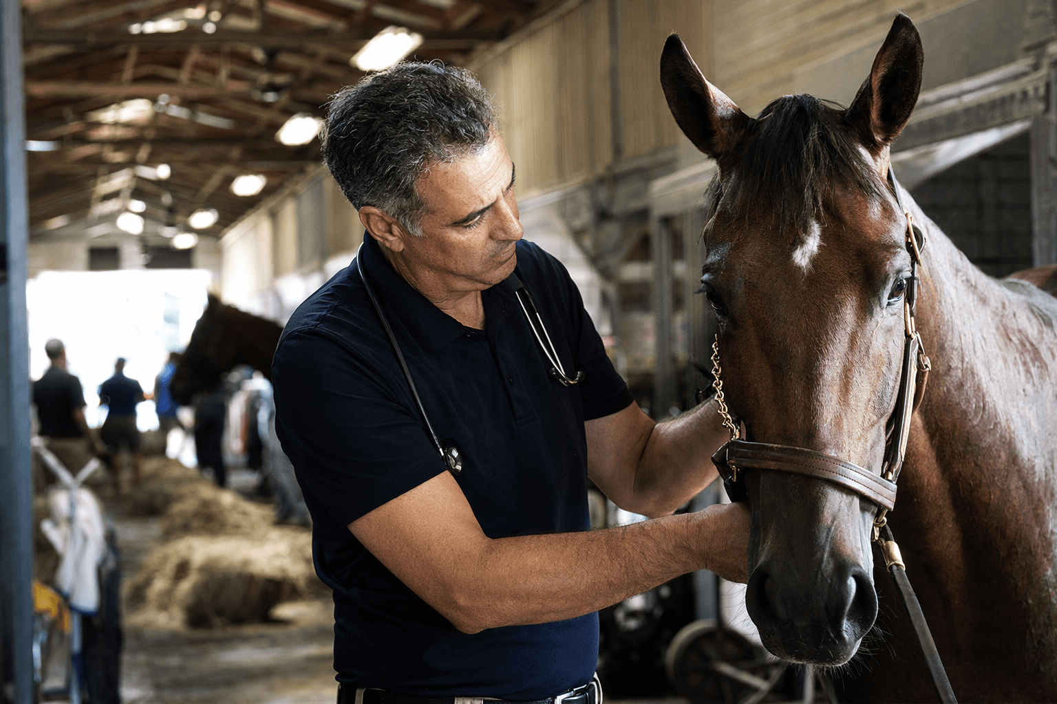 Dr. Chris Samaha wins 2026 Virgil Buddy Raines Award for backstretch service