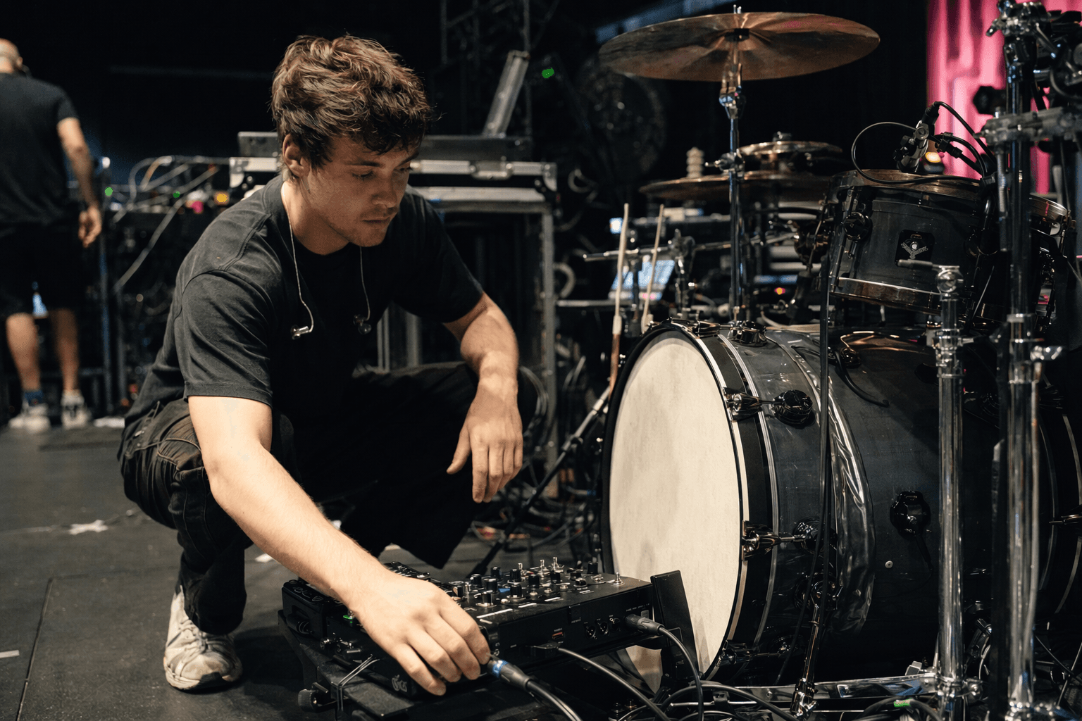 Payton Taylor’s Touring Kit Balances Acoustic Power and Electronic Precision