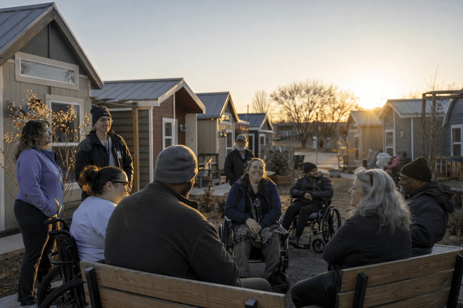 Richmond Tiny-Home Village Advances for Disabled and Homeless Residents