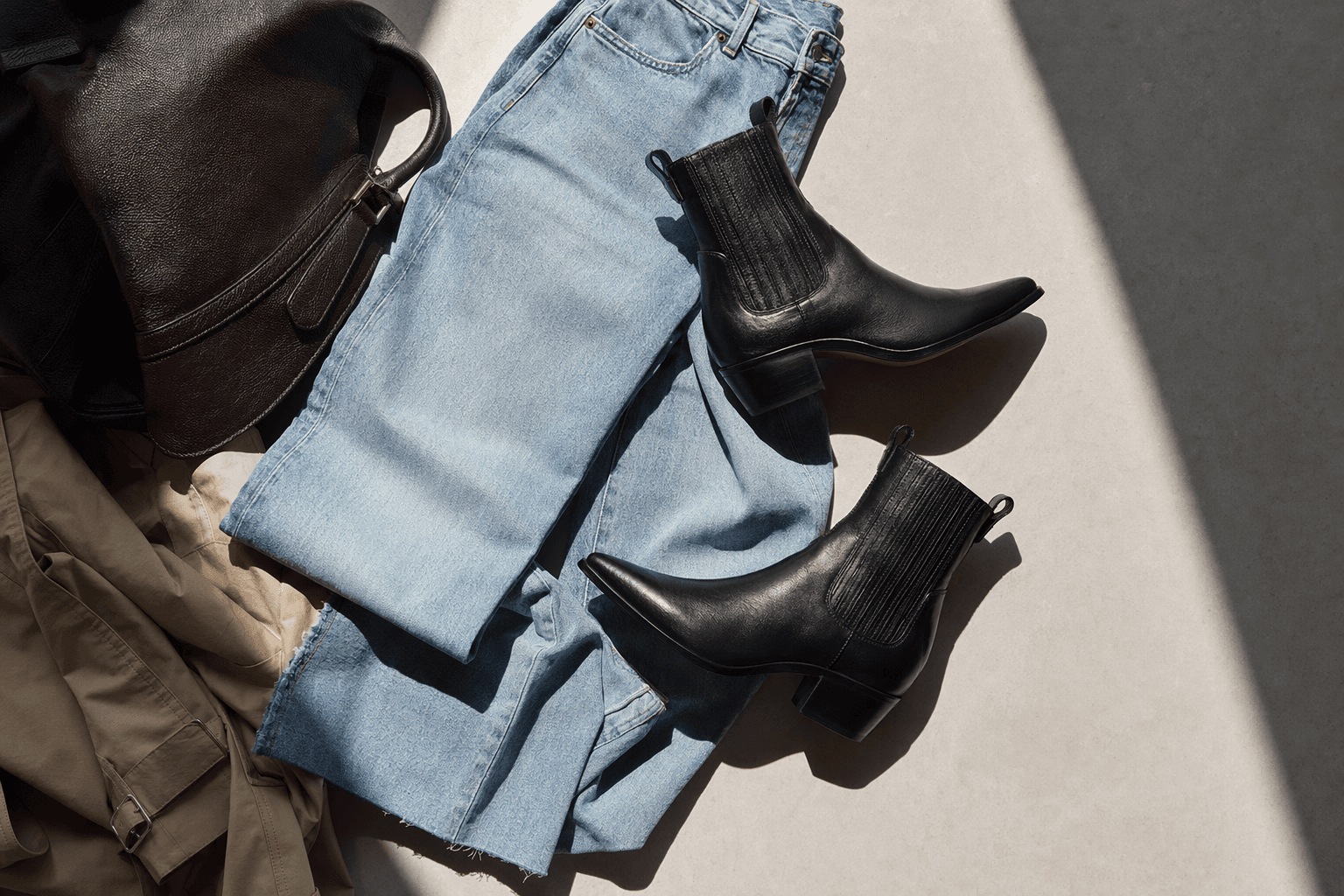 Milan Style, Light-Wash Jeans and Ankle Boots Replace Sandals for Design Week