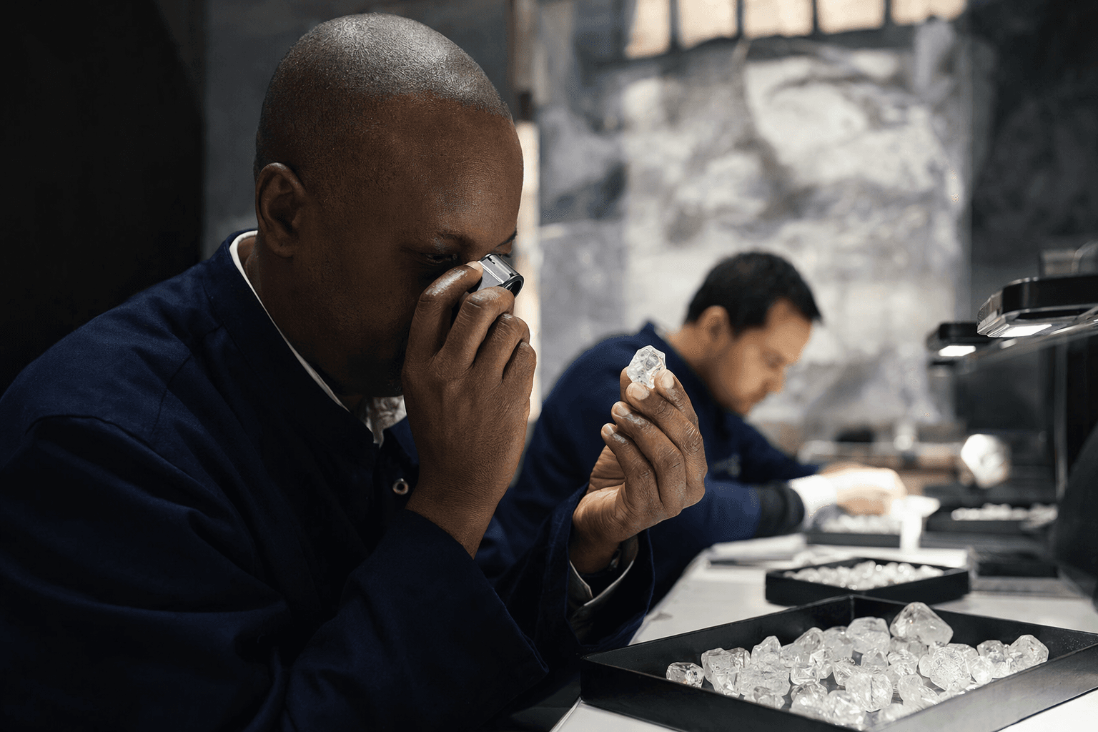 De Beers Q1 output rises 17 percent amid diamond market headwinds