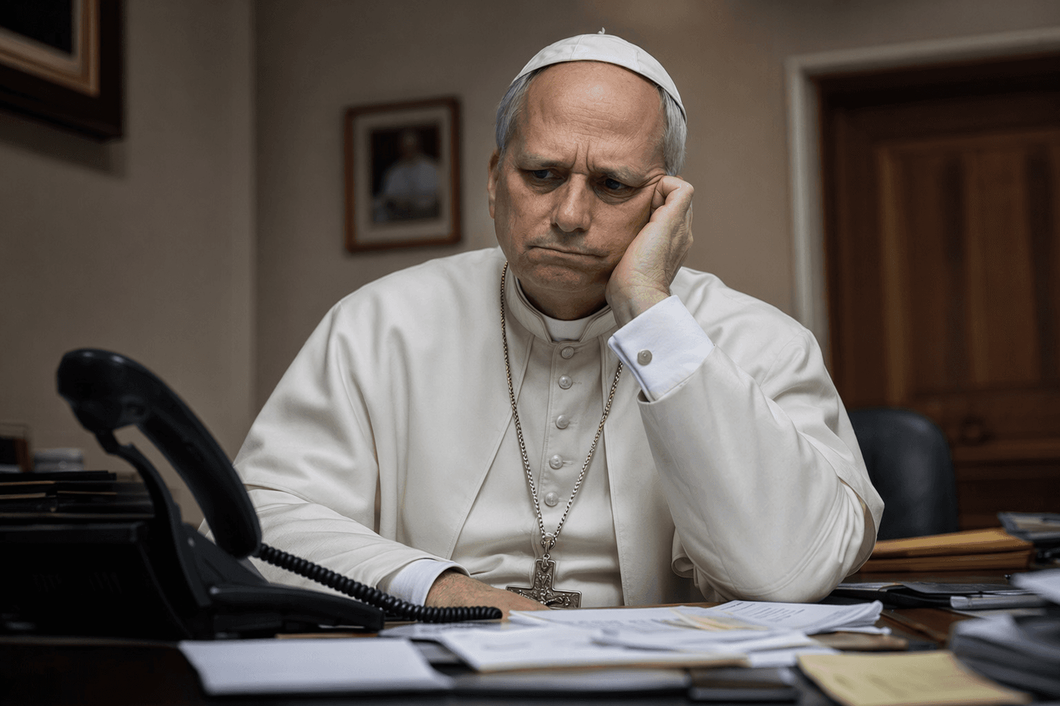 Pope Leo hung up on by bank while trying to fix customer-service issue