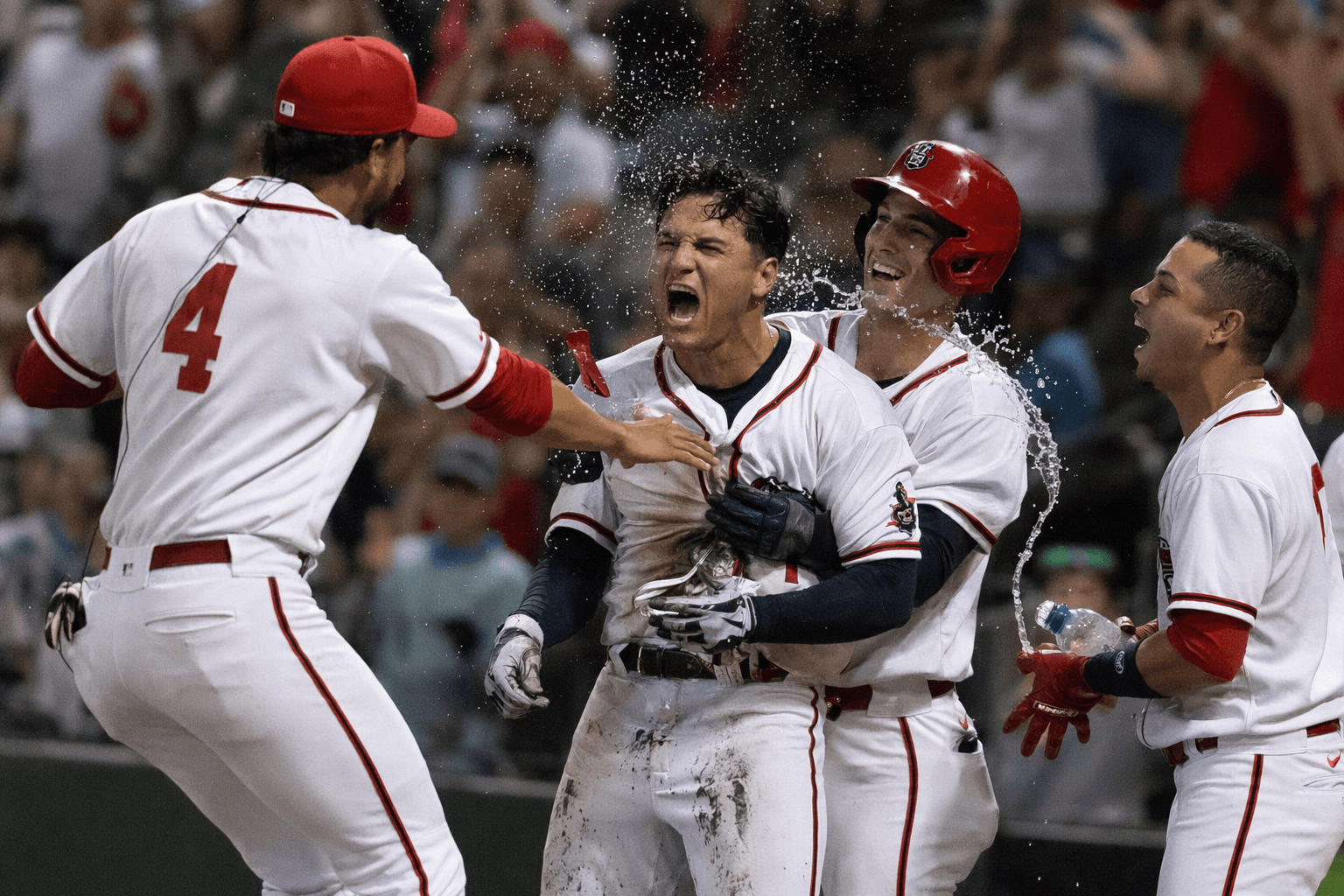 Saints survive Iowa rally, tie franchise record with 18 series homers