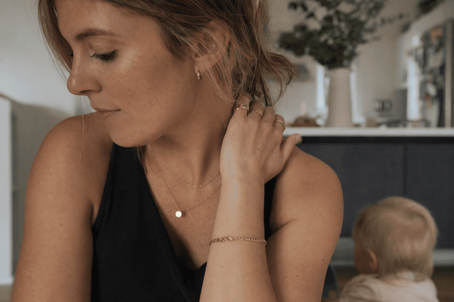 Mama Jewelry Goes Minimal, Clean 14k Gold Designs for Daily Wear