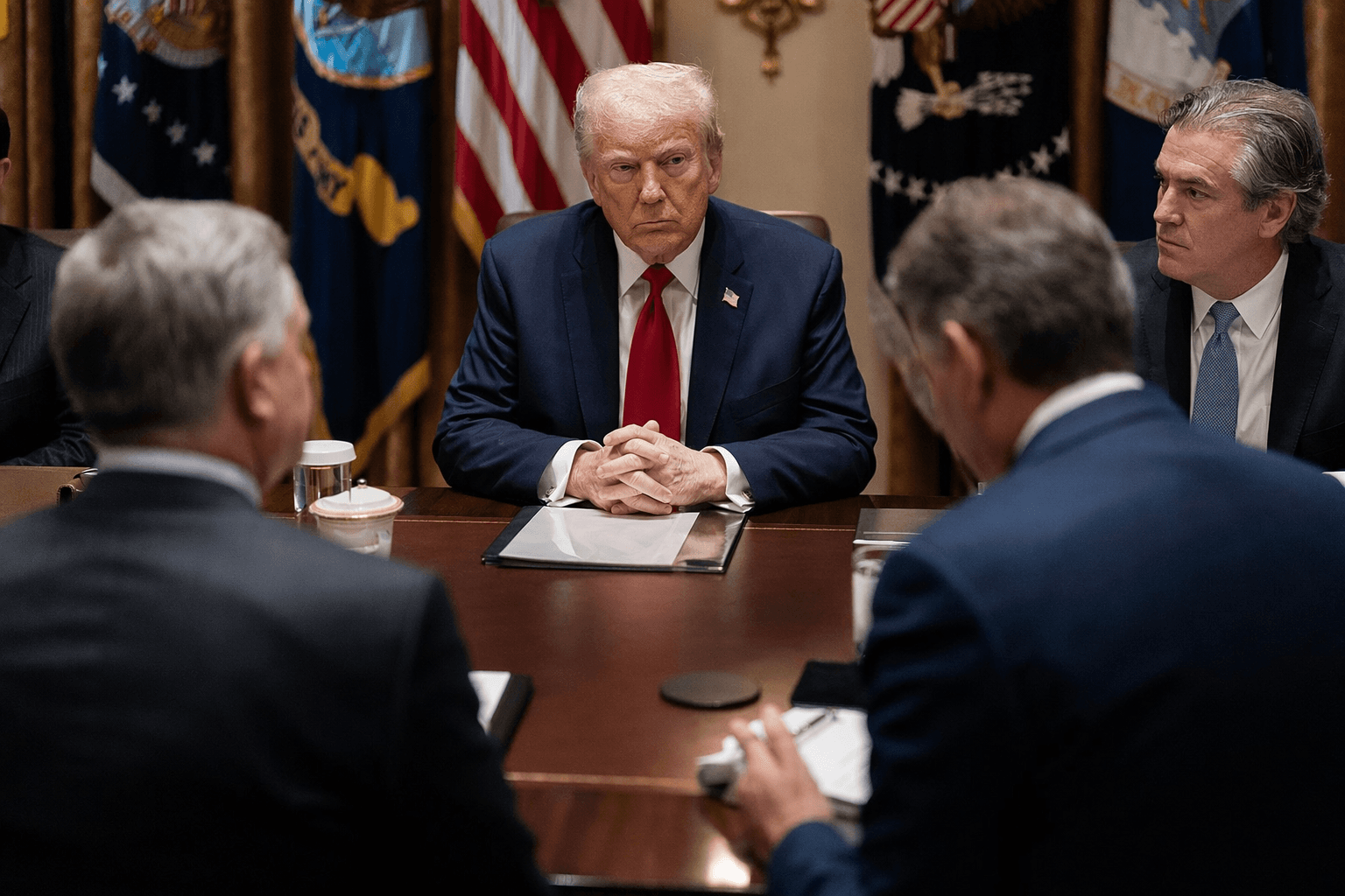 Trump meets Chevron and ExxonMobil officials to discuss Venezuela oil future