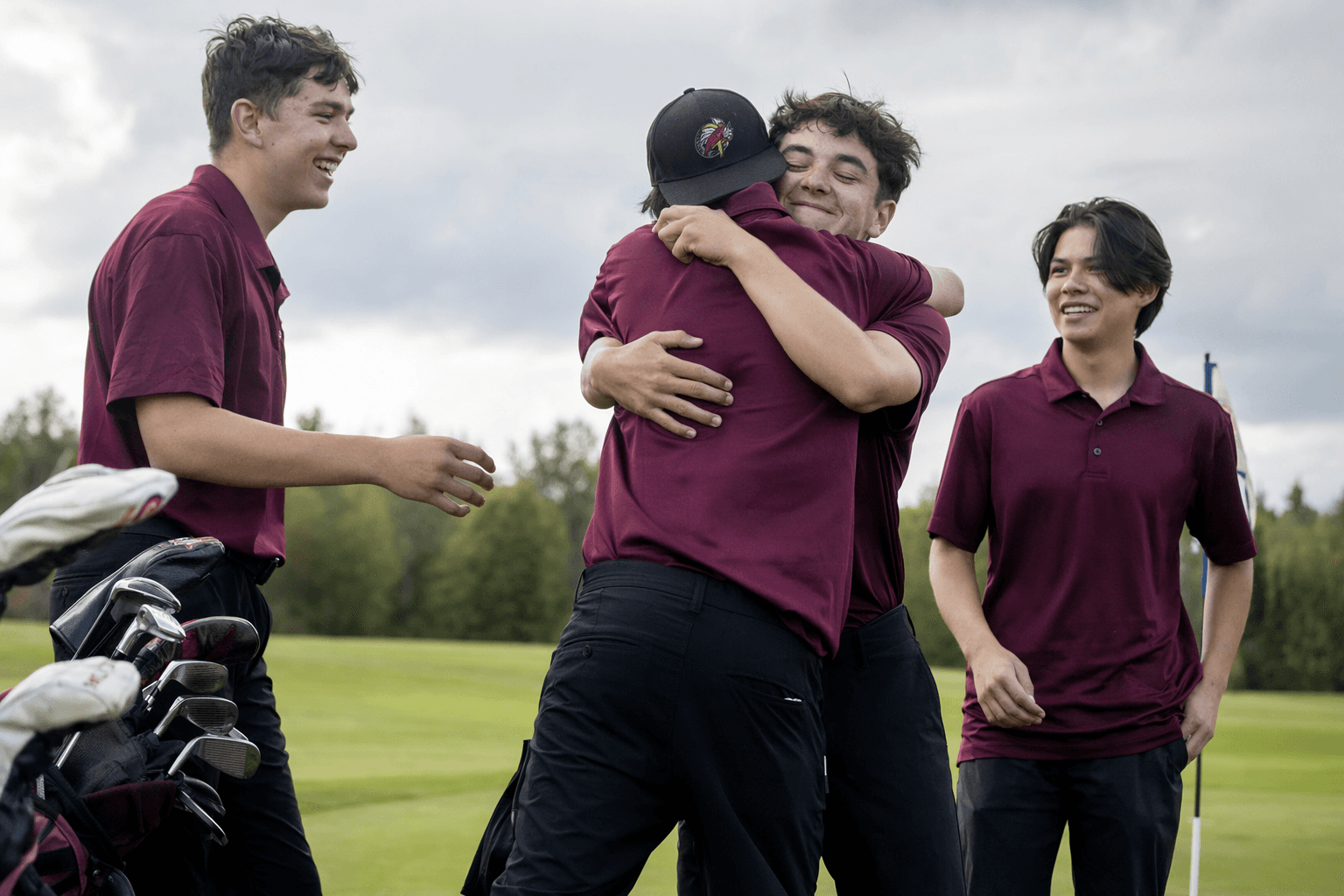 Menominee Nation-Gresham wins first-ever conference boys golf title