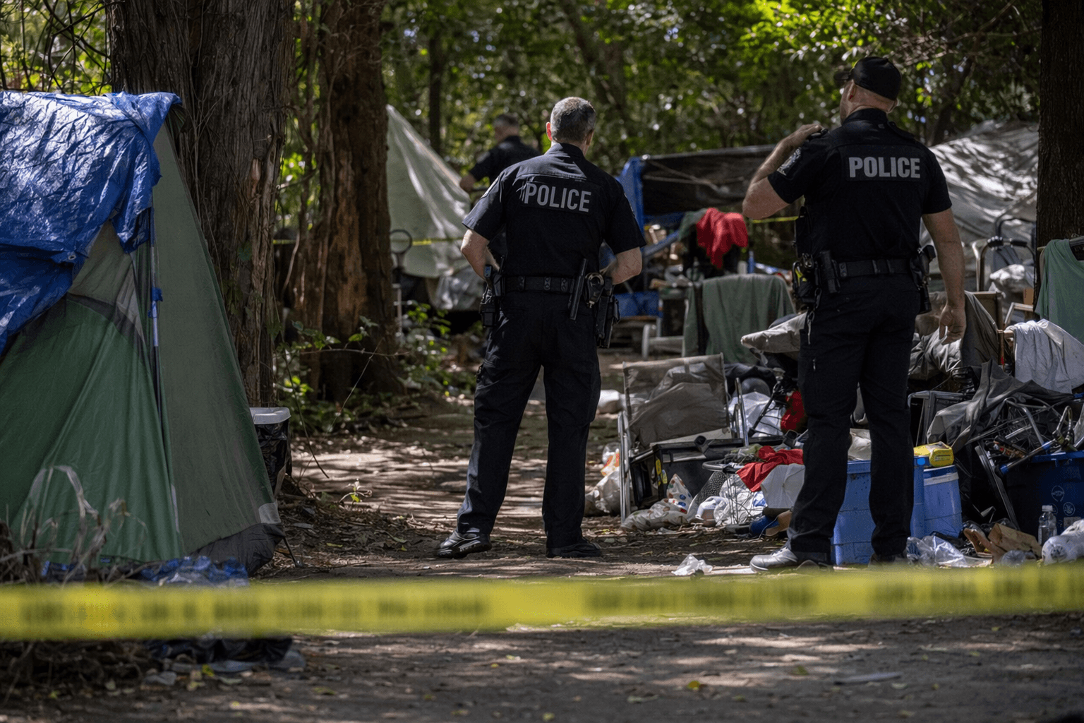 Raleigh police investigate three stabbings at downtown homeless encampment