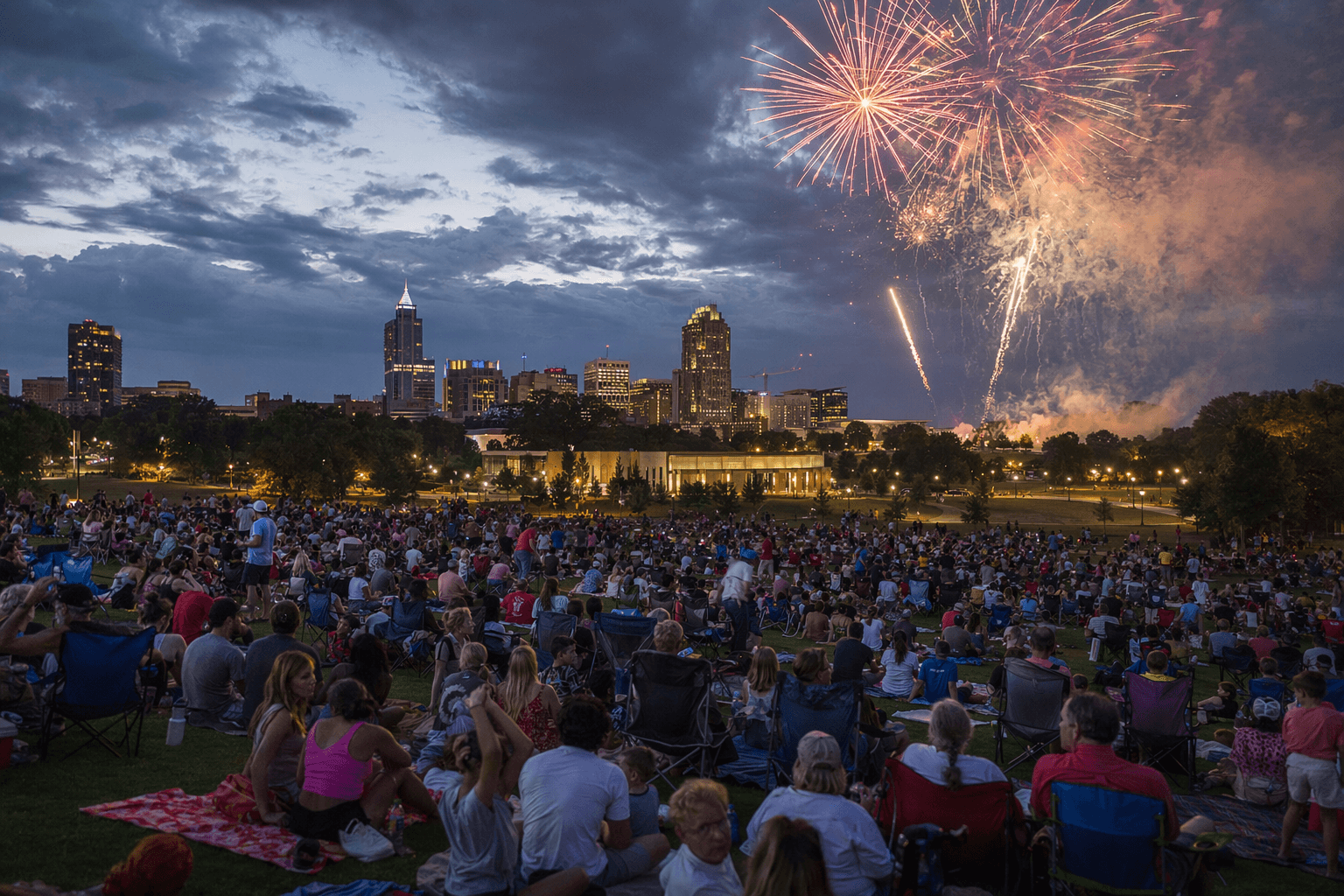 Raleigh plans Dix Park fireworks return, expects 25,000 attendees