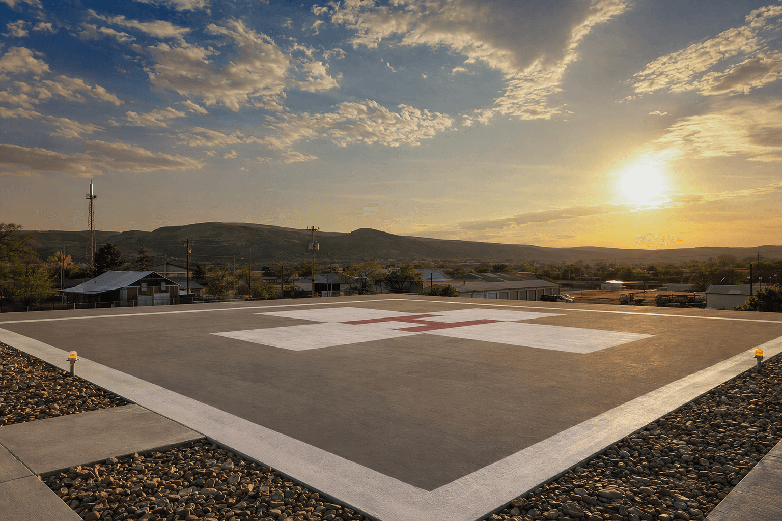 Huntington update details helipad, well generator, school-zone safety projects