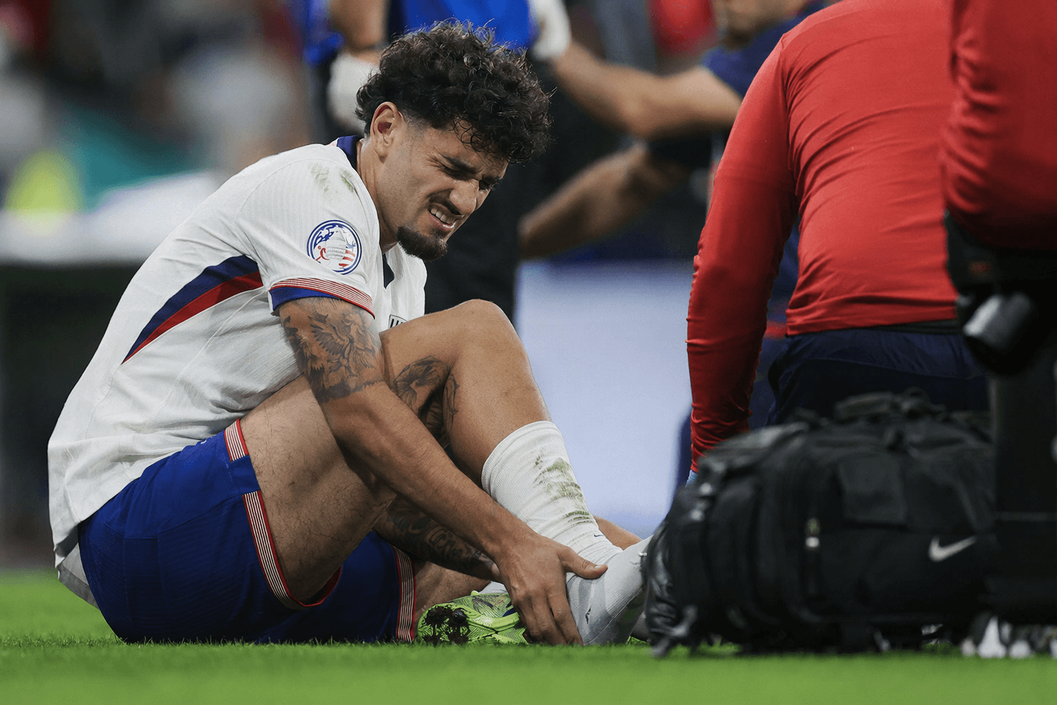 Johnny Cardoso suffers high-grade ankle sprain ahead of World Cup buildup