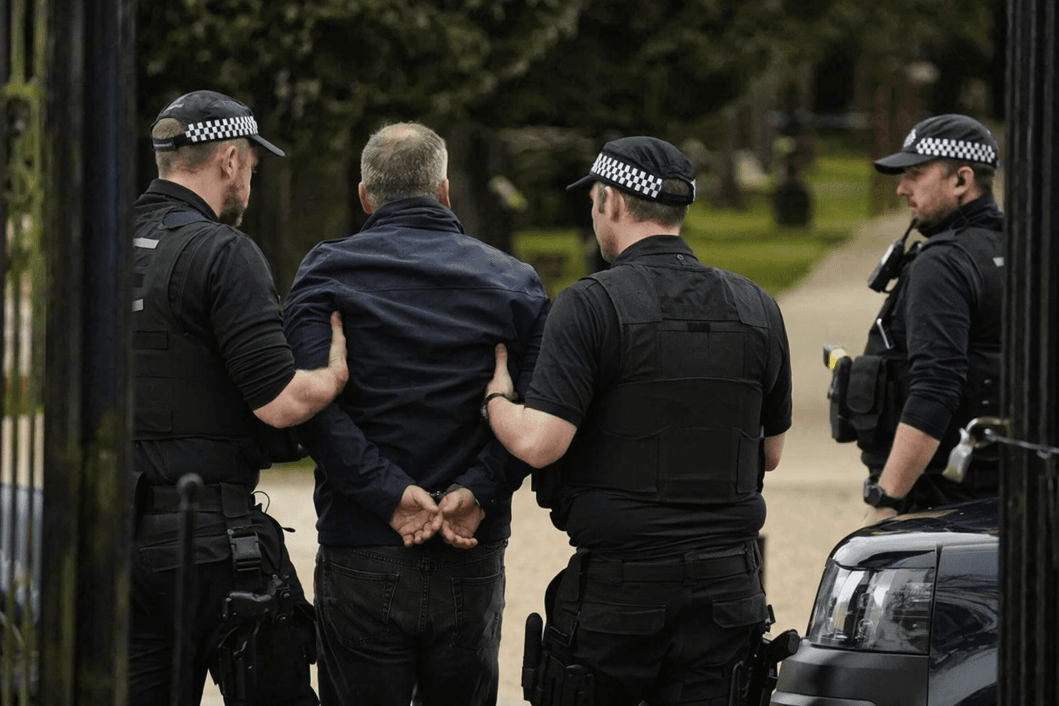 Police hold man after confrontation with Andrew near Sandringham Estate