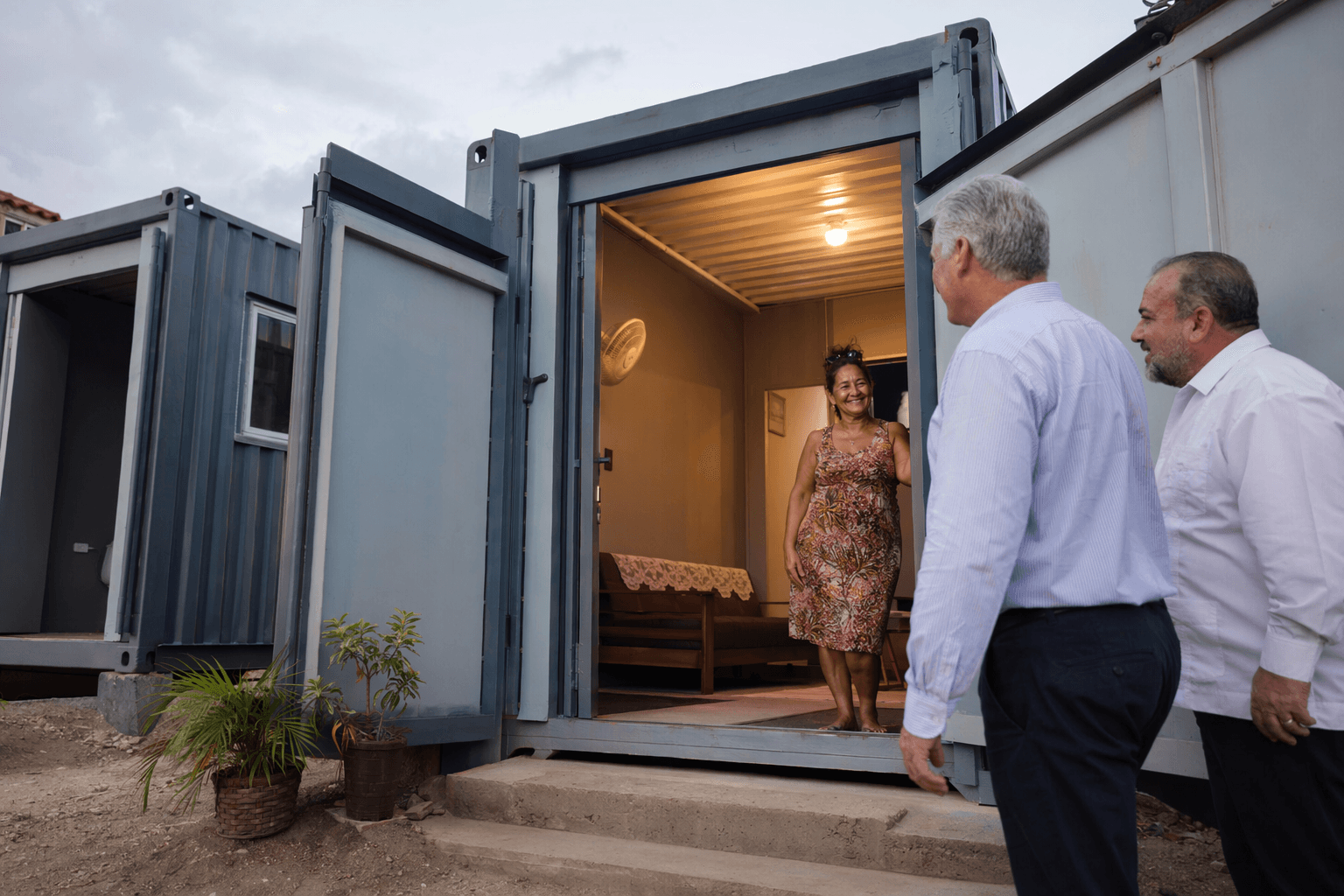 Cuba delivers first modular homes made from recycled shipping containers in Havana