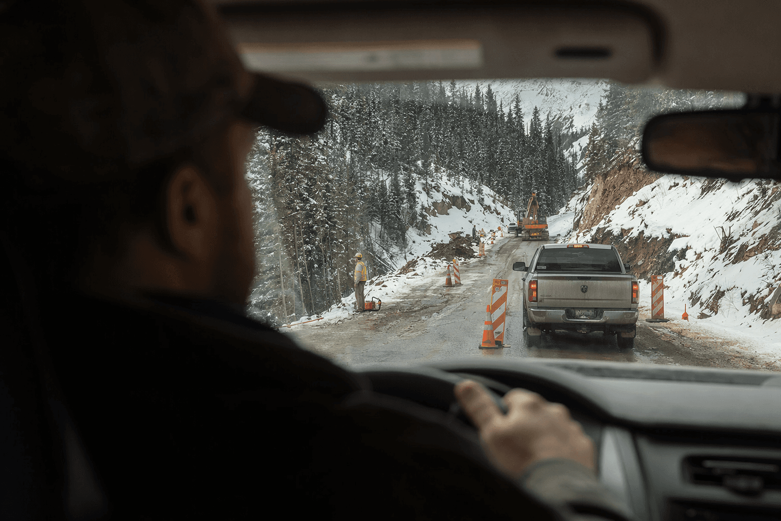 Bridge Work and Snow Slow Travel on Southwest Colorado Forest Roads