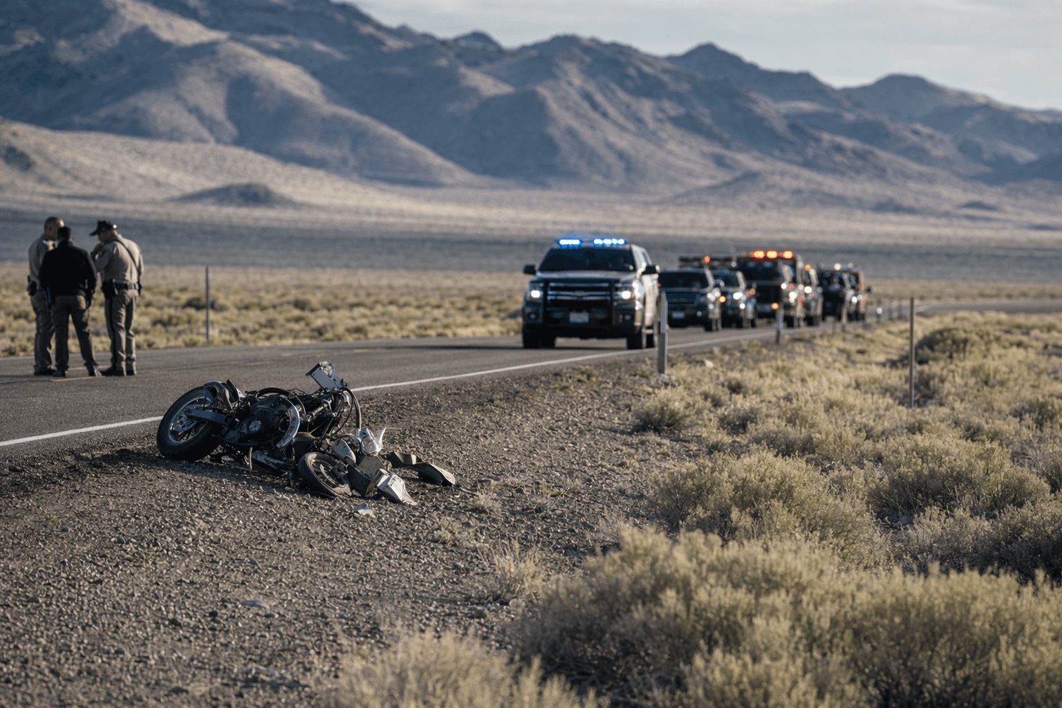 Motorcycle crash north of Tonopah turns fatal, man dies after April wreck