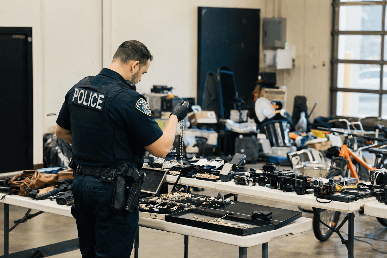 Los Alamos police seek owners of $50,000 in recovered stolen property