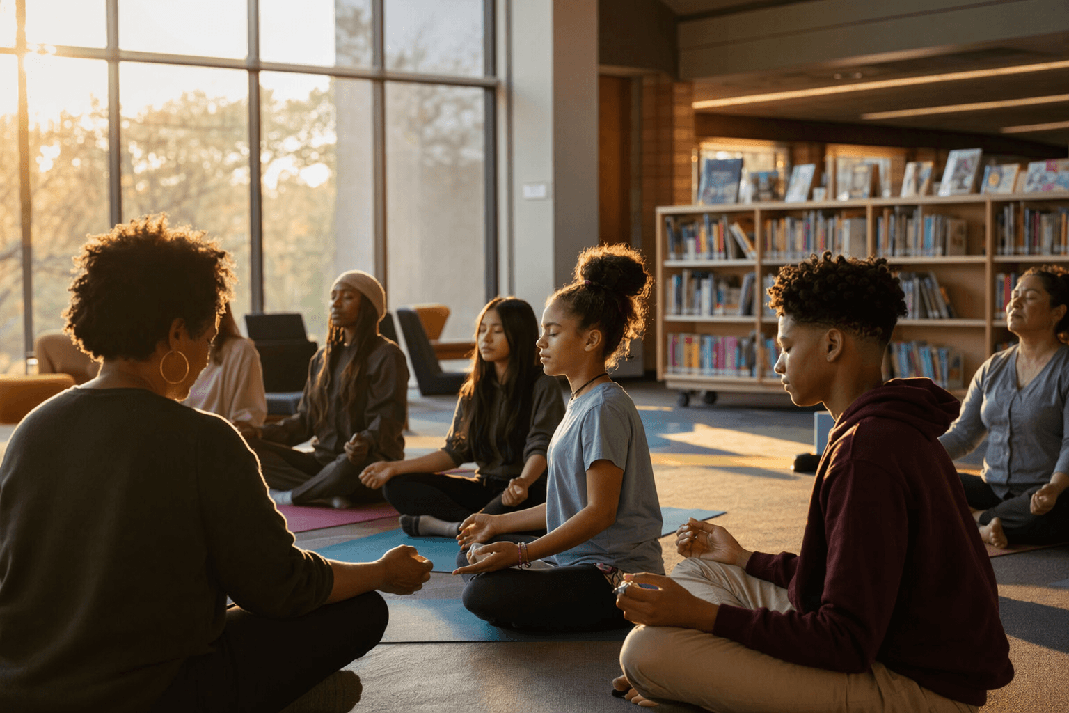 Wake County library offers mindfulness tools for teens and families