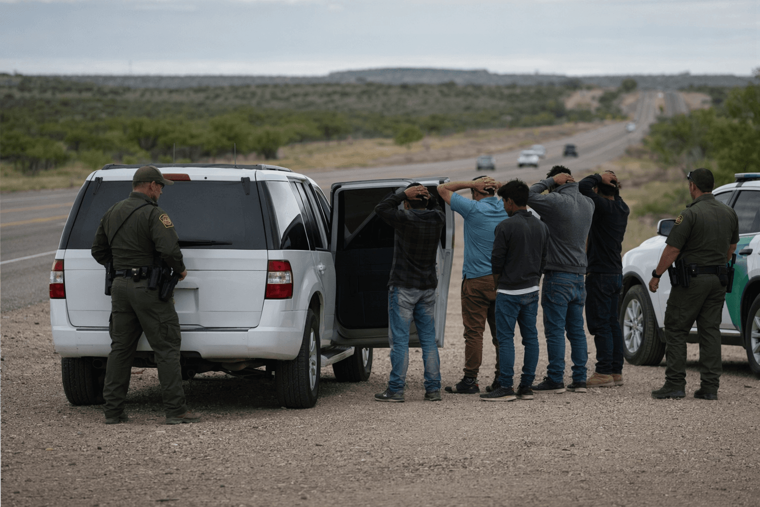 Border Patrol stops Comstock driver trying to drop off five migrants