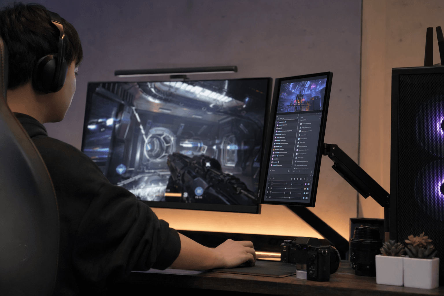 Asus unveils 12.3-inch touchscreen side monitor for gaming setups