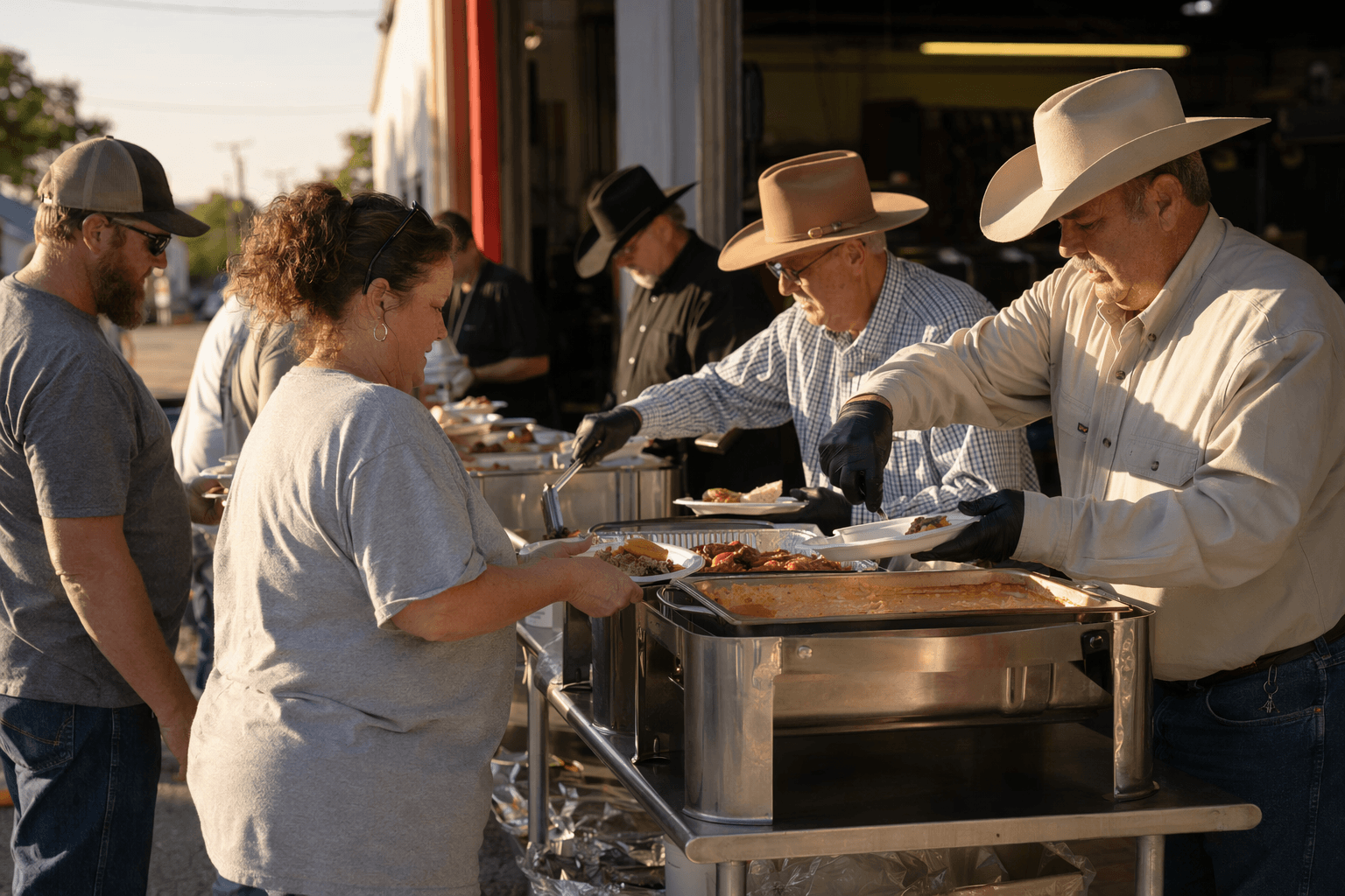 Commissioners serve home-cooked meal to thank Coryell County employees