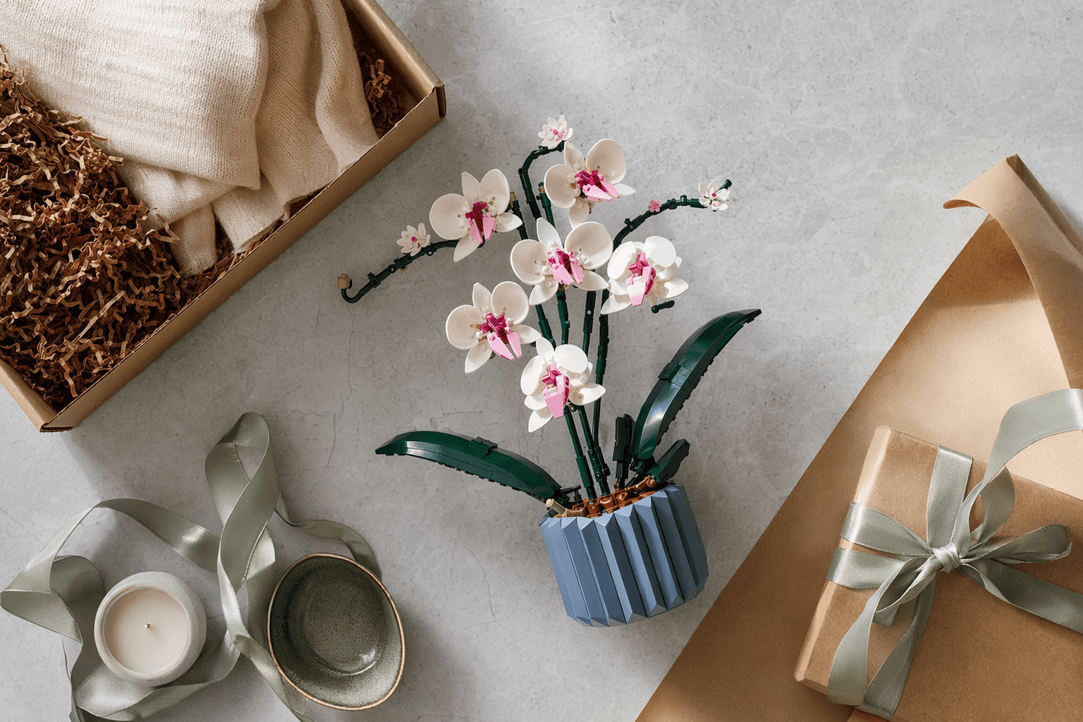LEGO Botanicals Orchid makes a stylish housewarming gift for adults