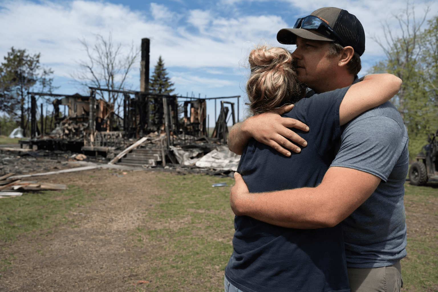 Lightning destroys Jamestown farmhouse, family rebuilds with community support