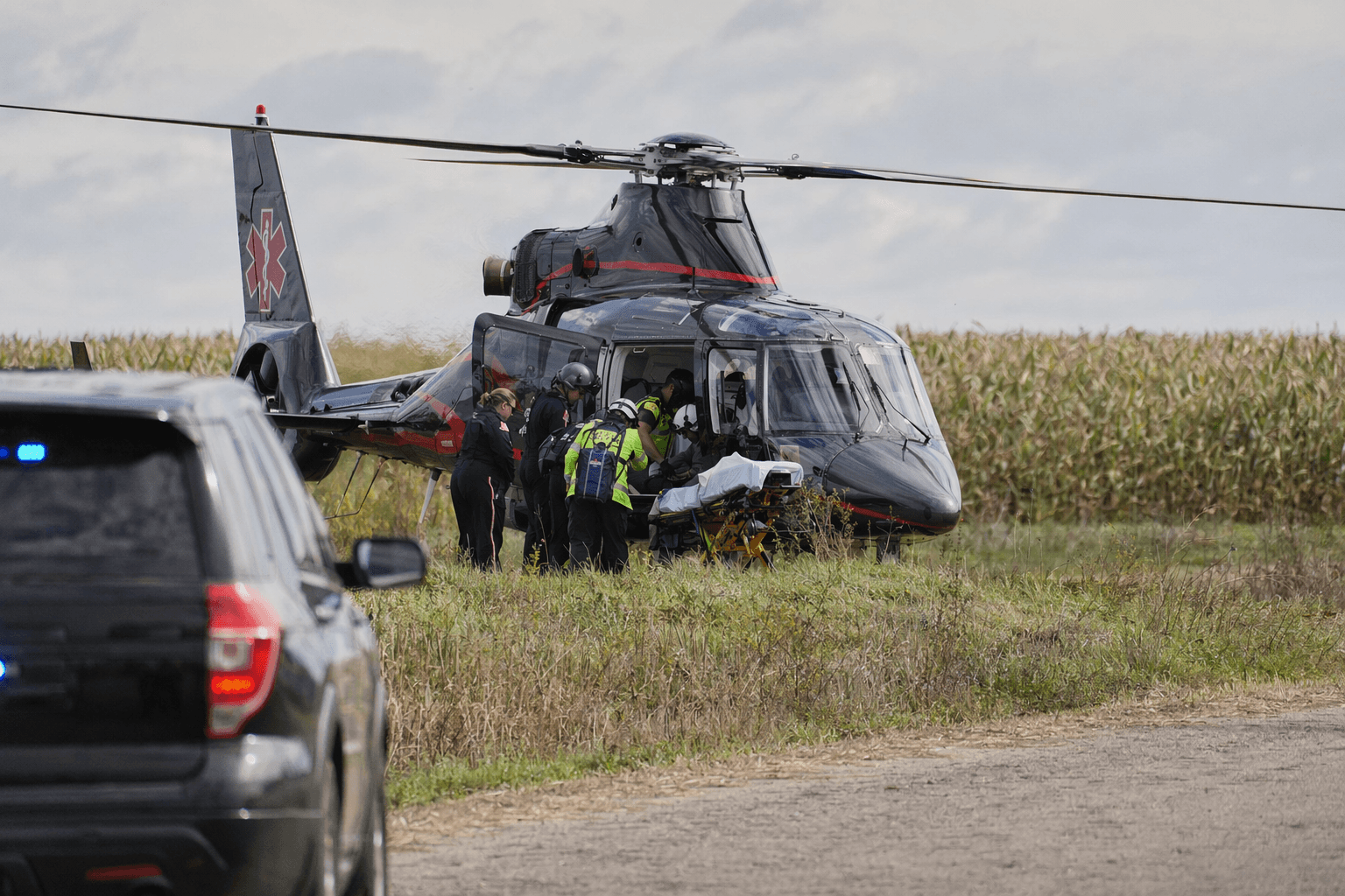 Life Flight airlifts Menahga man after crash near Perham