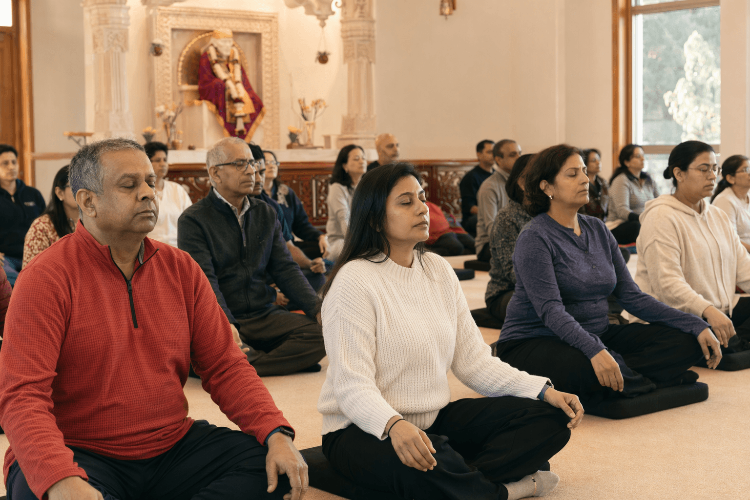 Free Raja Yoga Meditation Course Begins in Groton Temple
