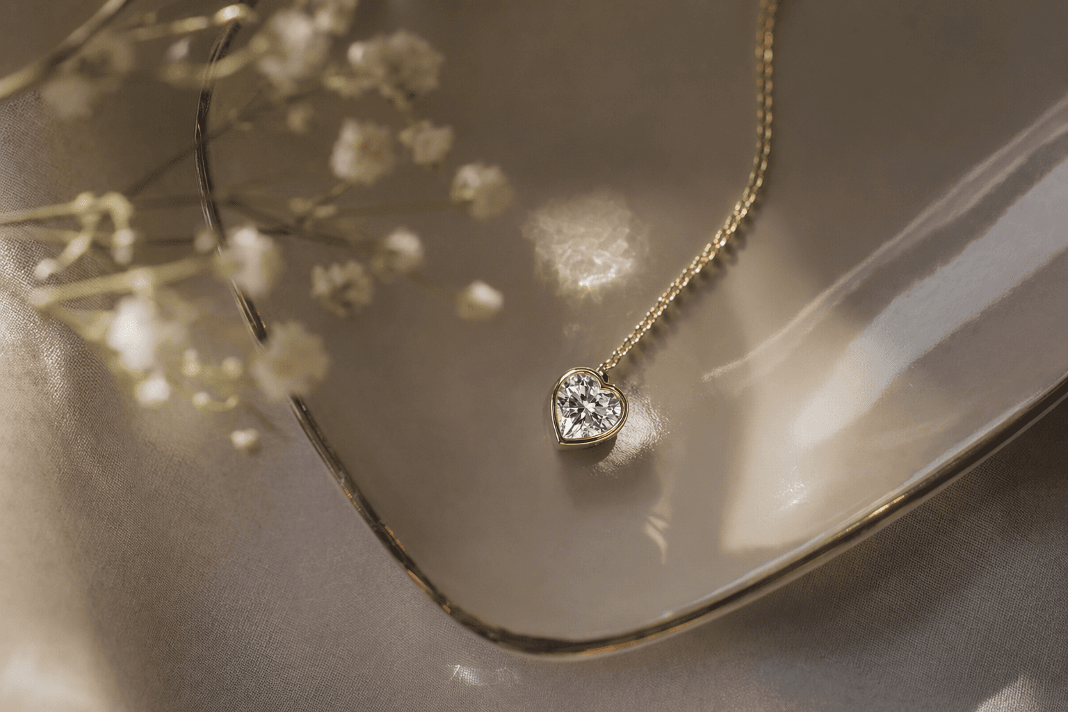 Lab-grown diamond heart pendant brings everyday sparkle at a lower price