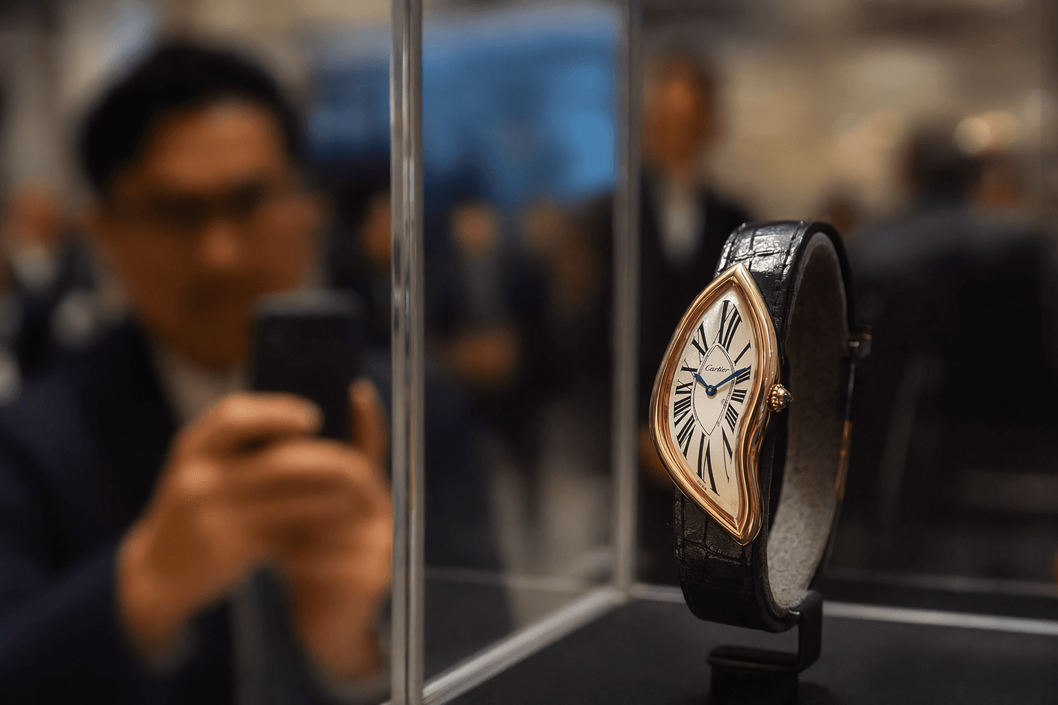 Rare 1987 Cartier Crash fetches record $1.99 million at Sotheby's Hong Kong