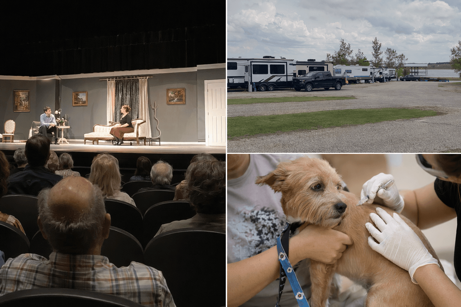 Gatesville events roundup lists theater, RV resort opening, pet vaccination clinic