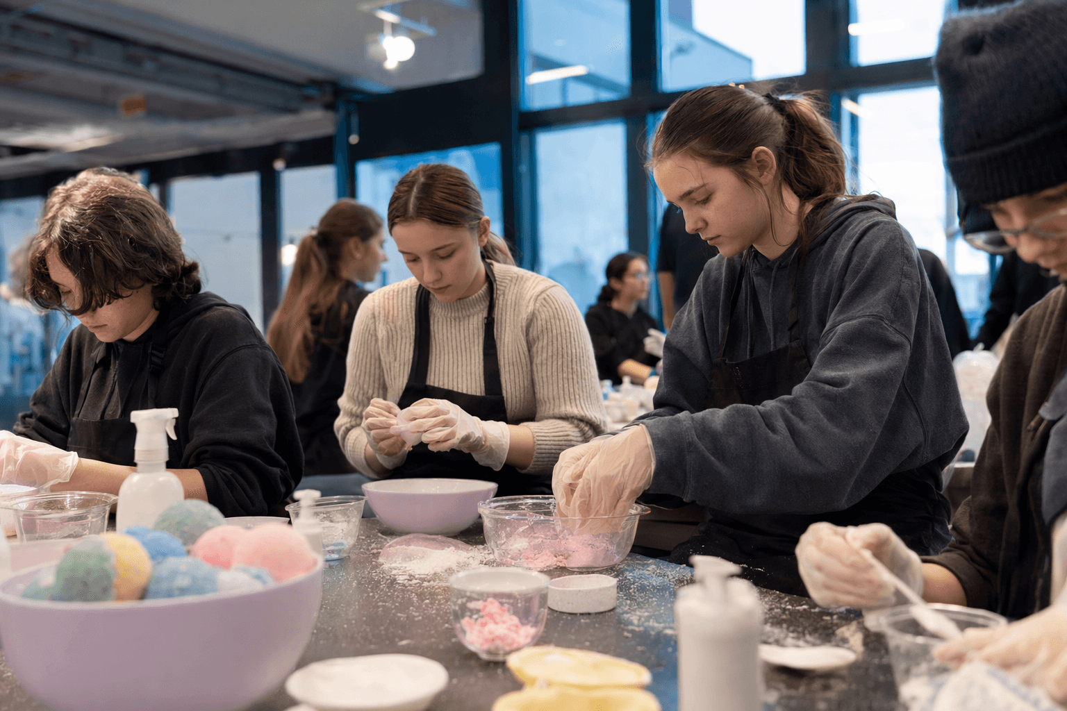 Washington District Library adds Starbucks bath bomb night to teen lineup
